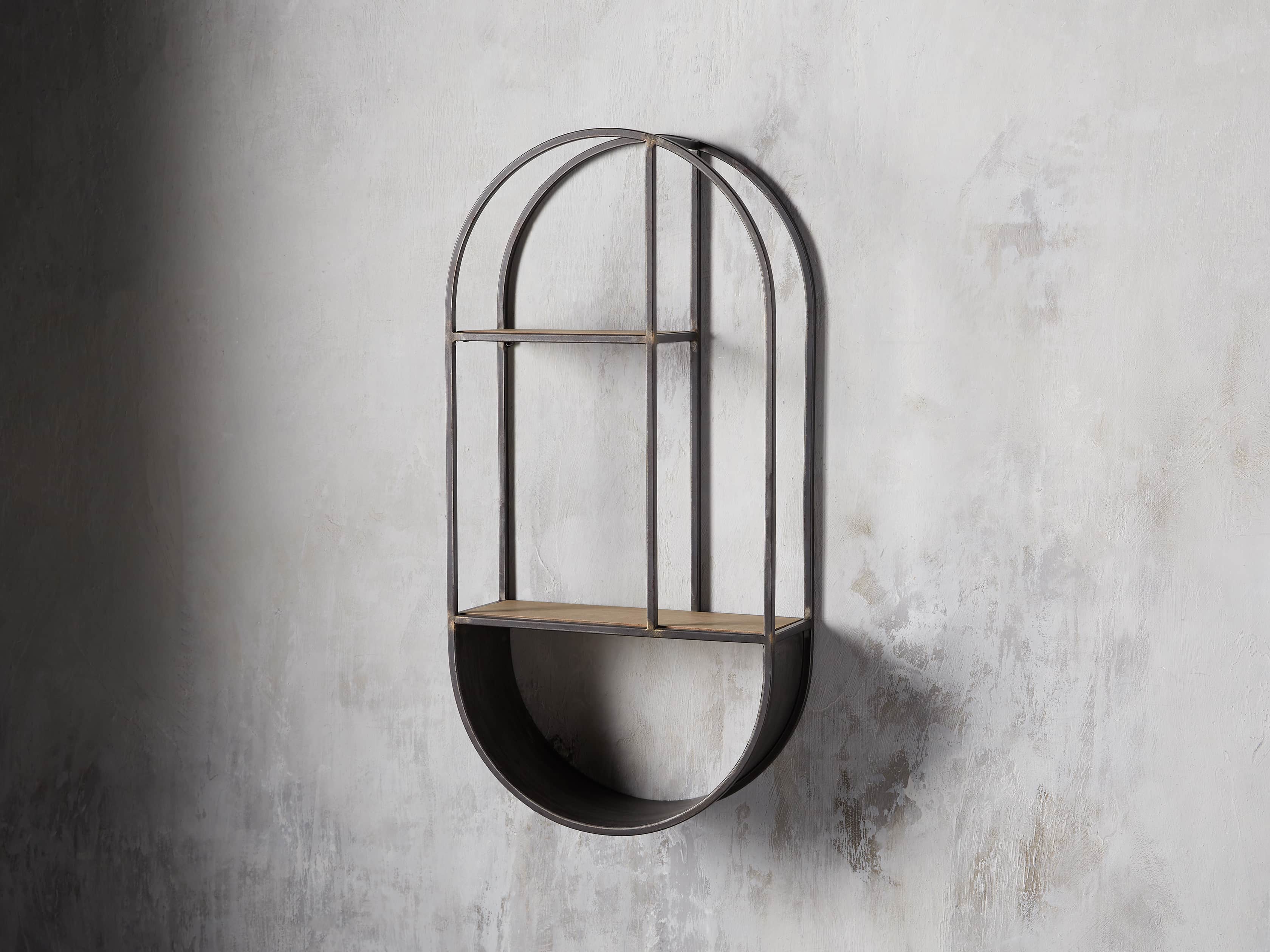 Oval Wall Shelf