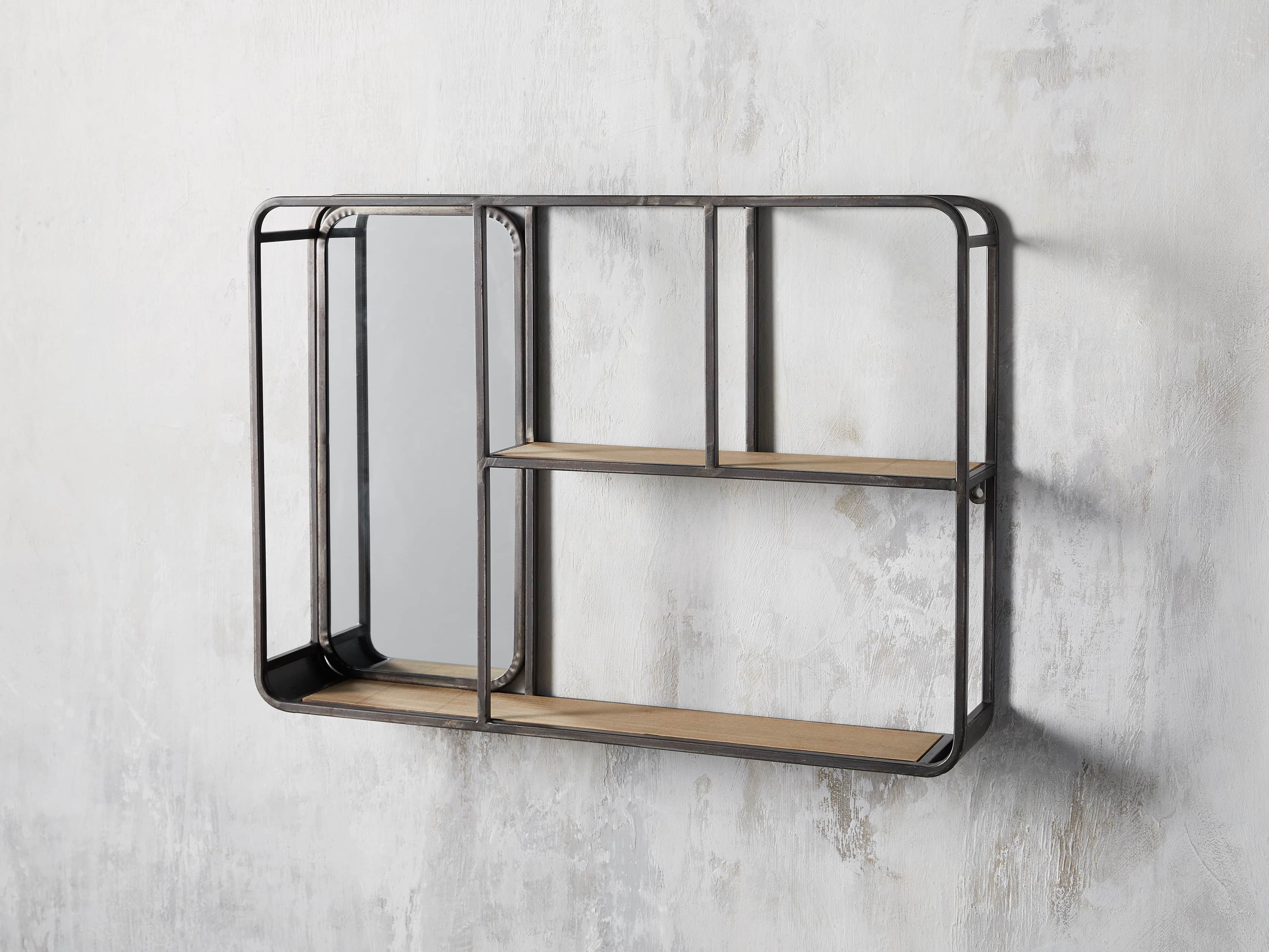 Rectangular Mirror Wall Shelf, slide 1 of 3