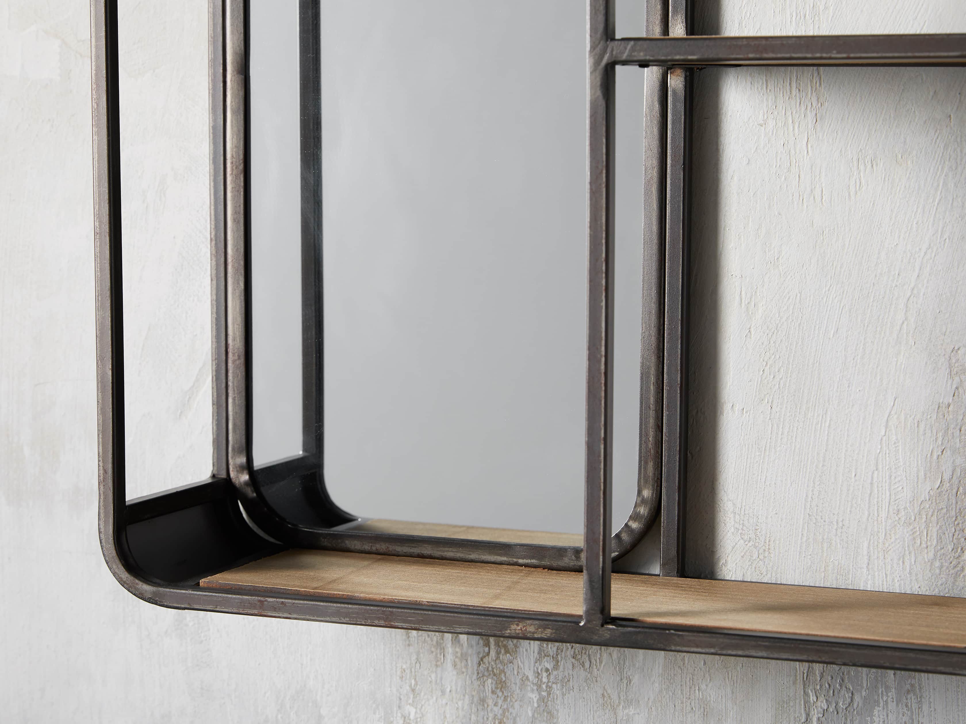 Rectangular Mirror Wall Shelf, slide 2 of 3