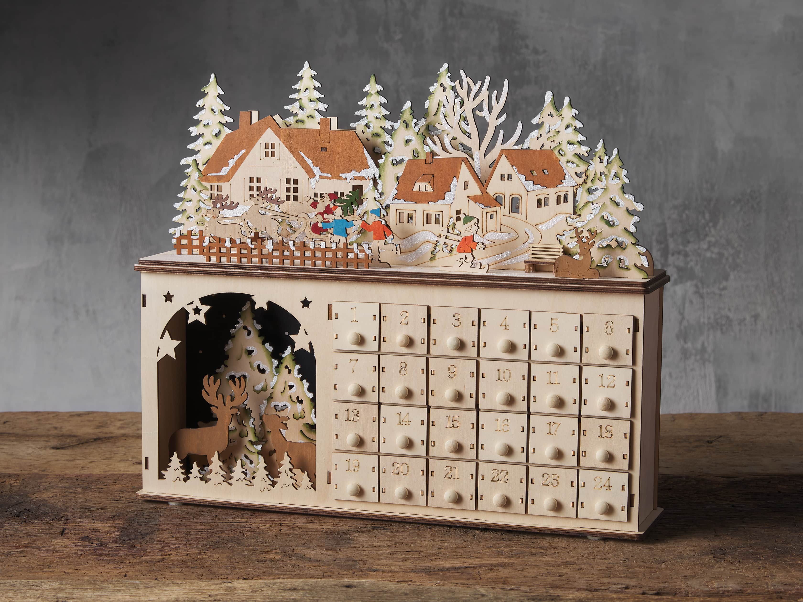 Village Advent Calendar, slide 2 of 4