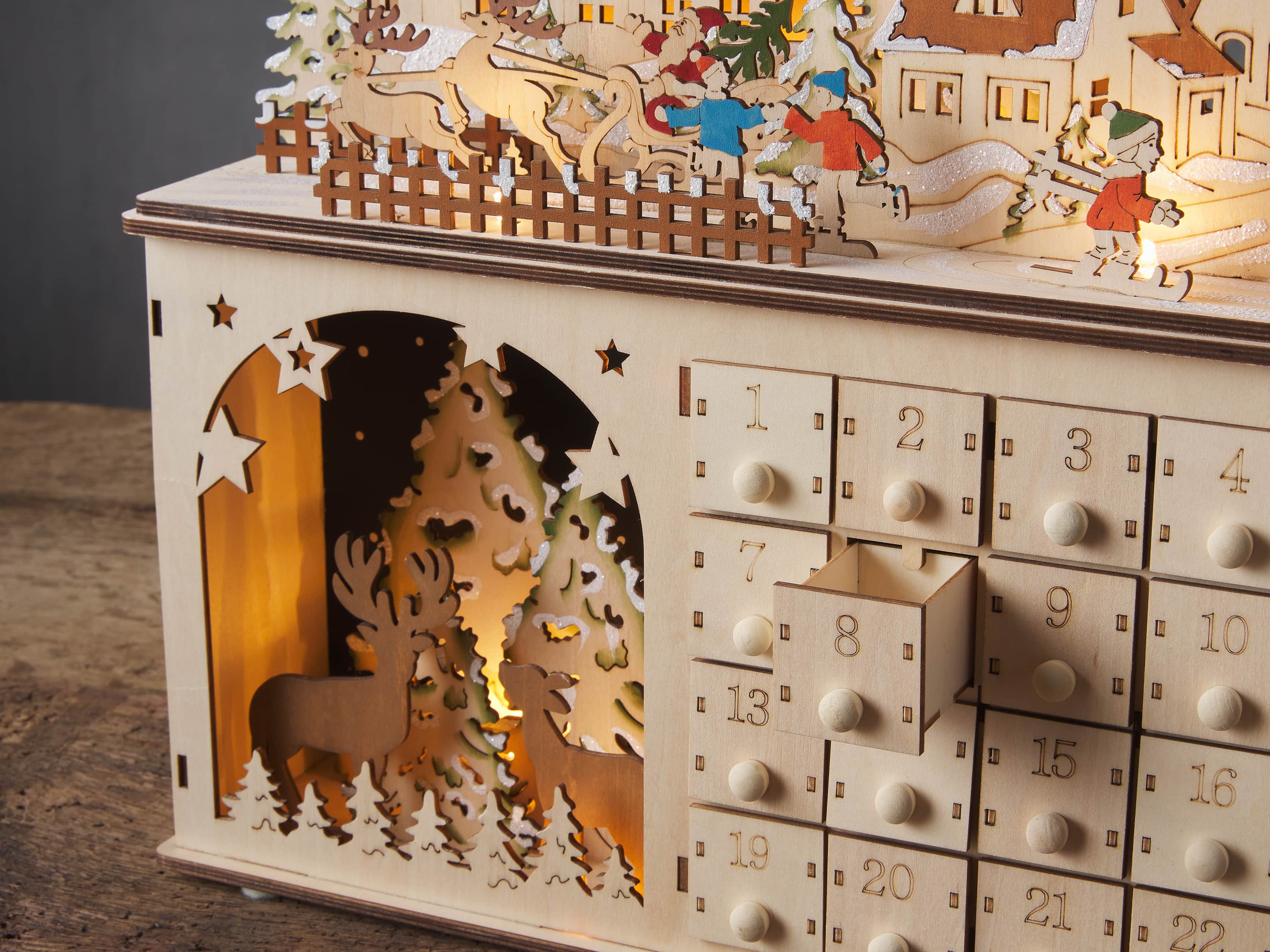 Village Advent Calendar, slide 3 of 4