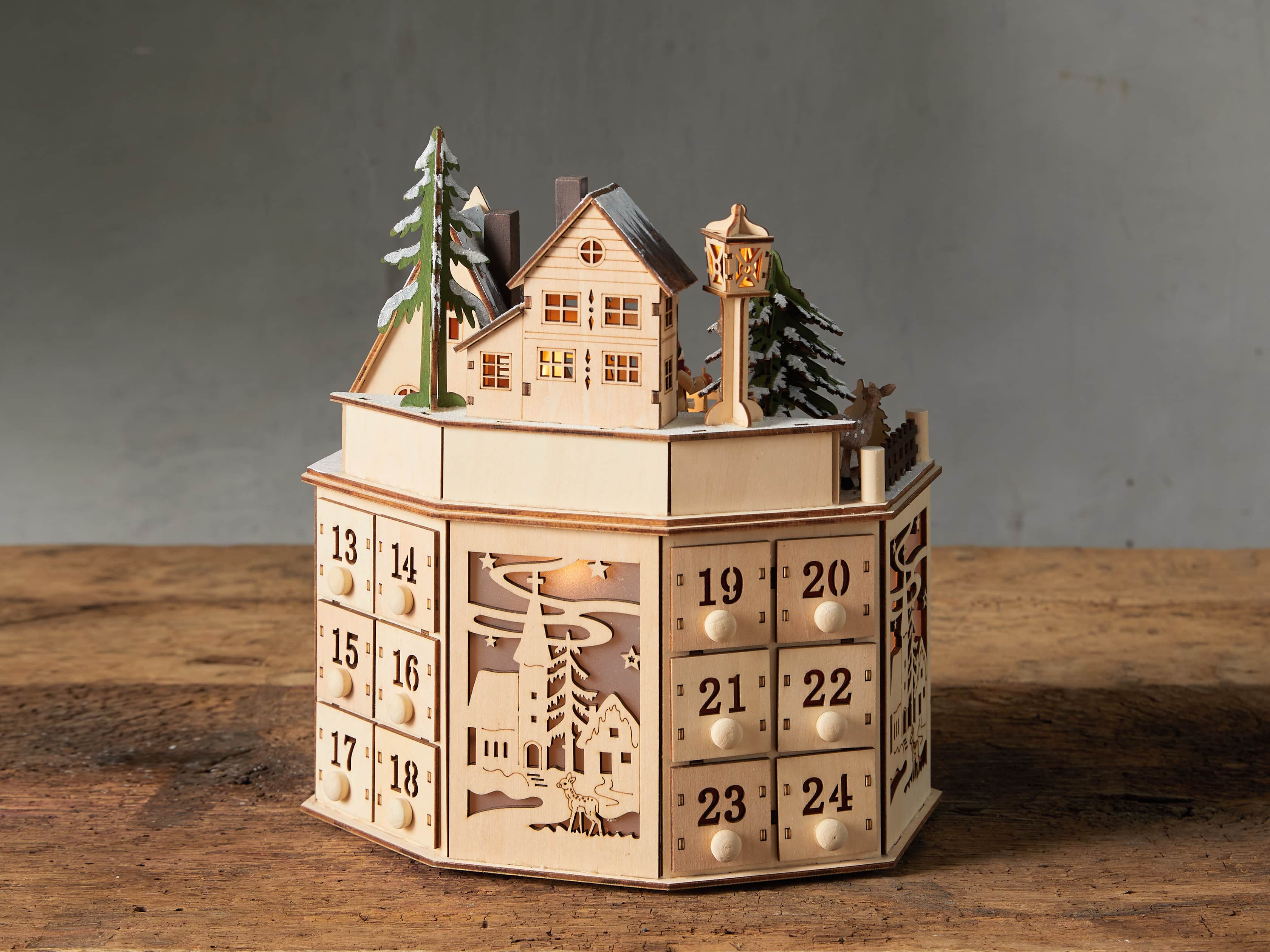 Village Advent Calendar, slide 2 of 5