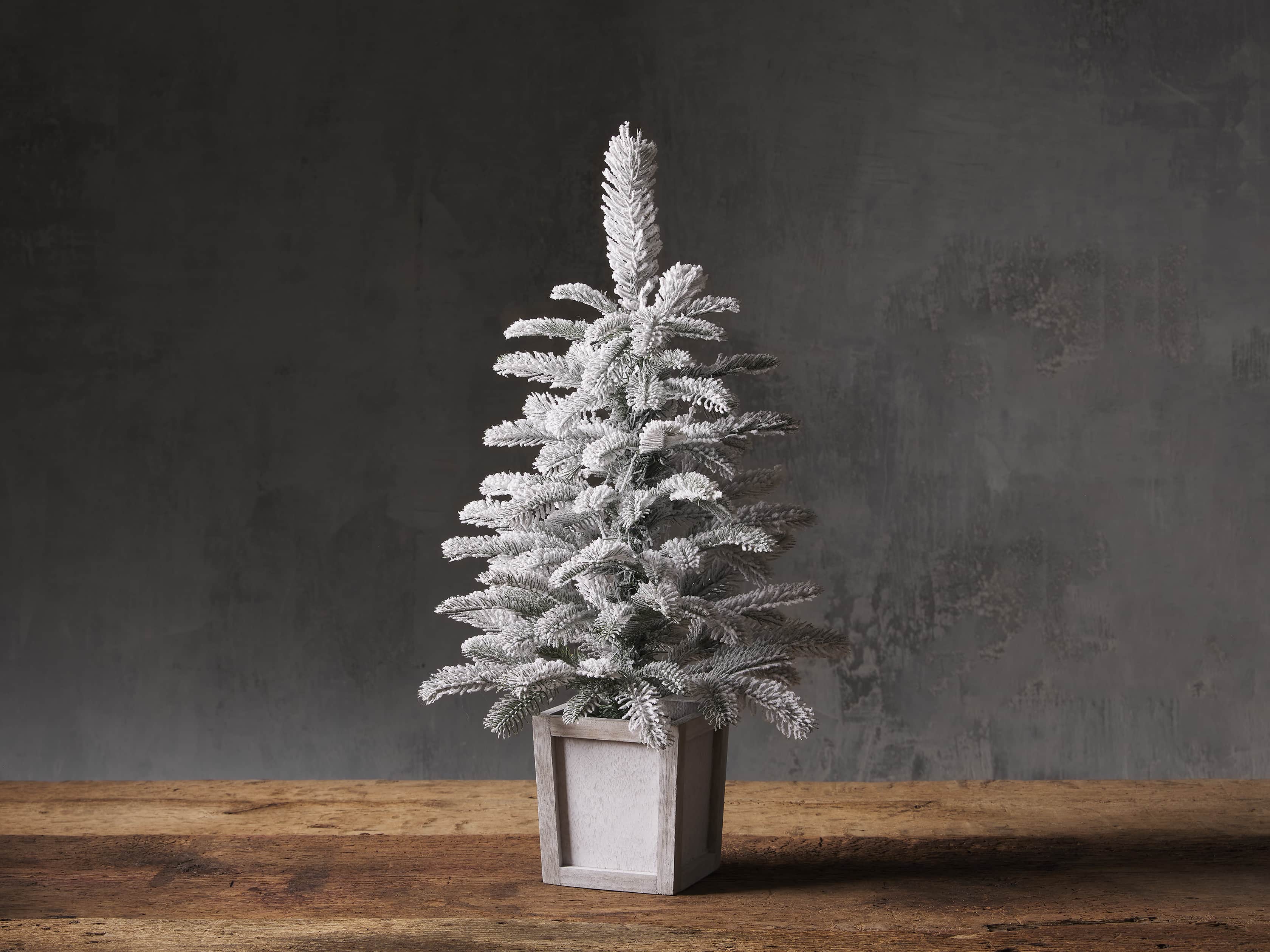 2' Pre-Lit Downswept Pine Tree, slide 2 of 4