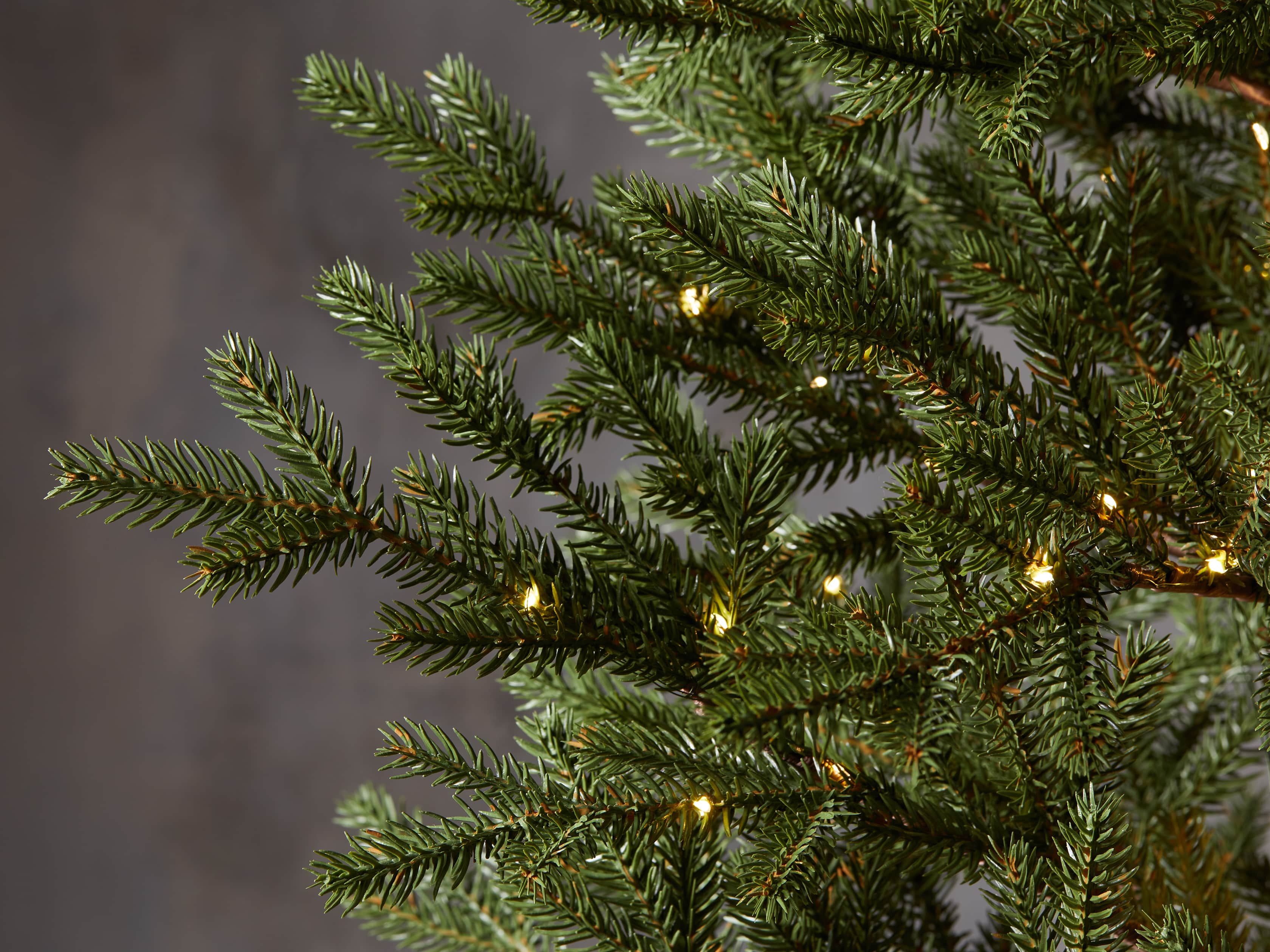 4' Pre-Lit Burlap Pine Tree, slide 3 of 4