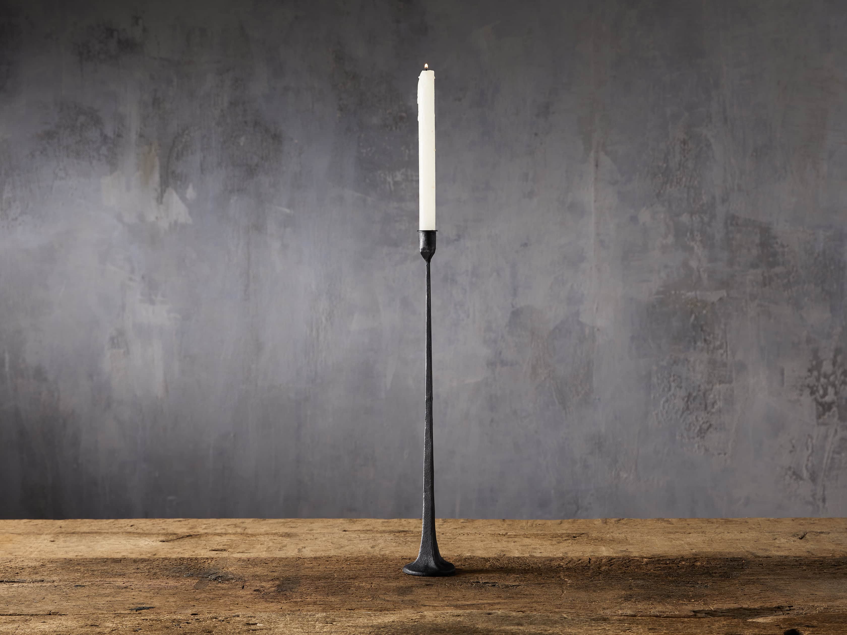Cast Iron Candle Holder
