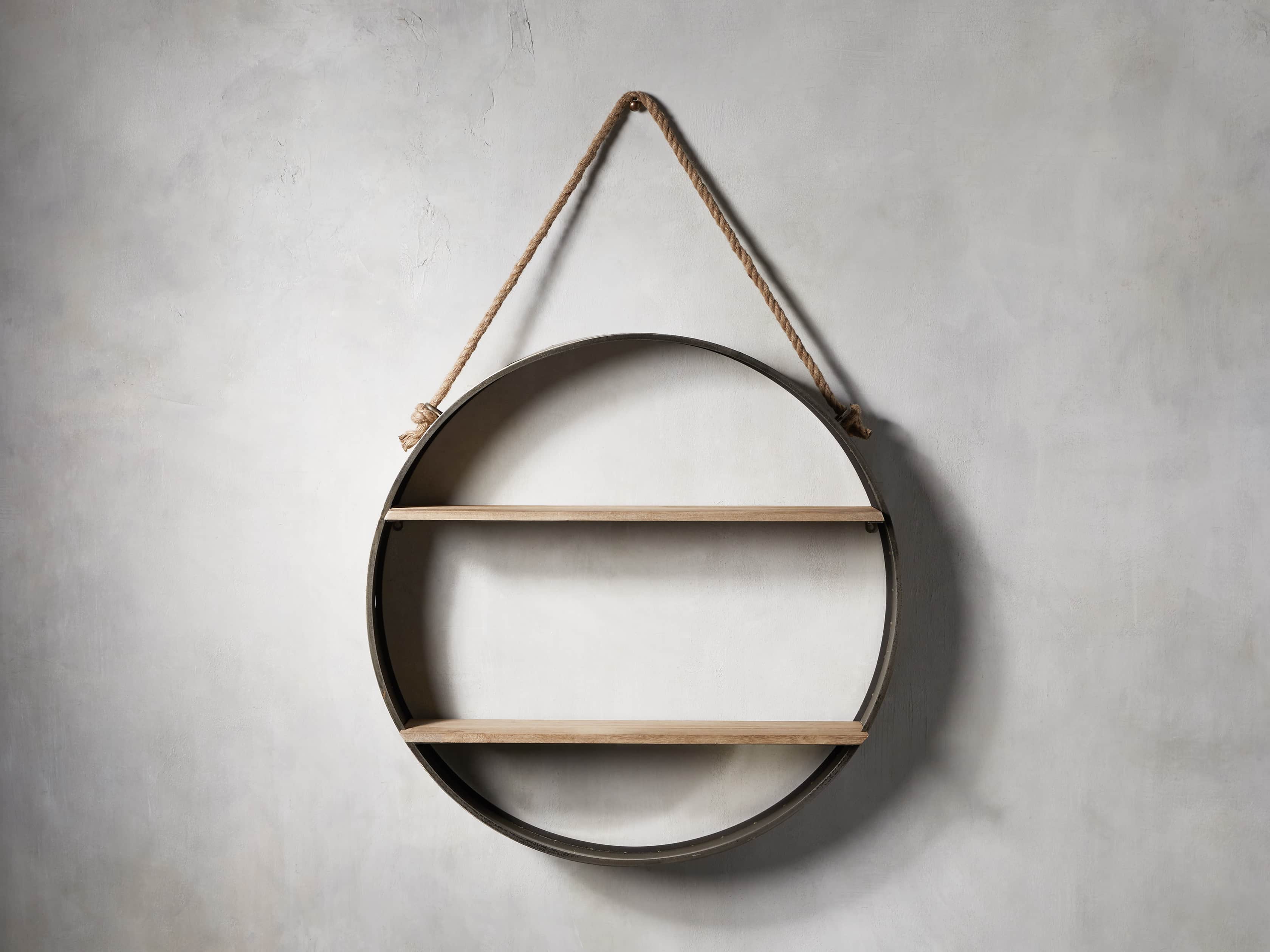 Circle Hanging Wall Shelf, slide 1 of 3
