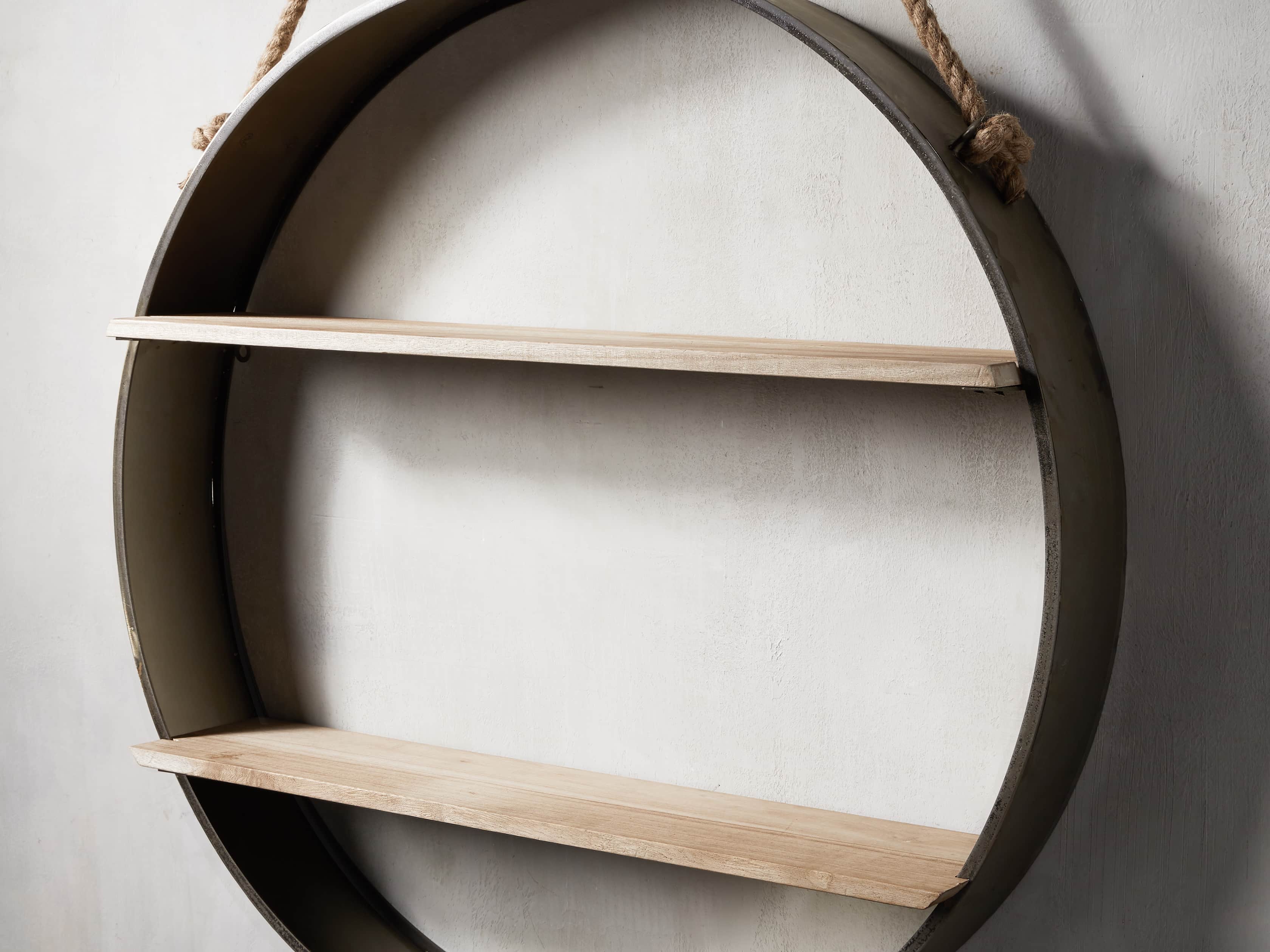 Circle Hanging Wall Shelf, slide 2 of 3