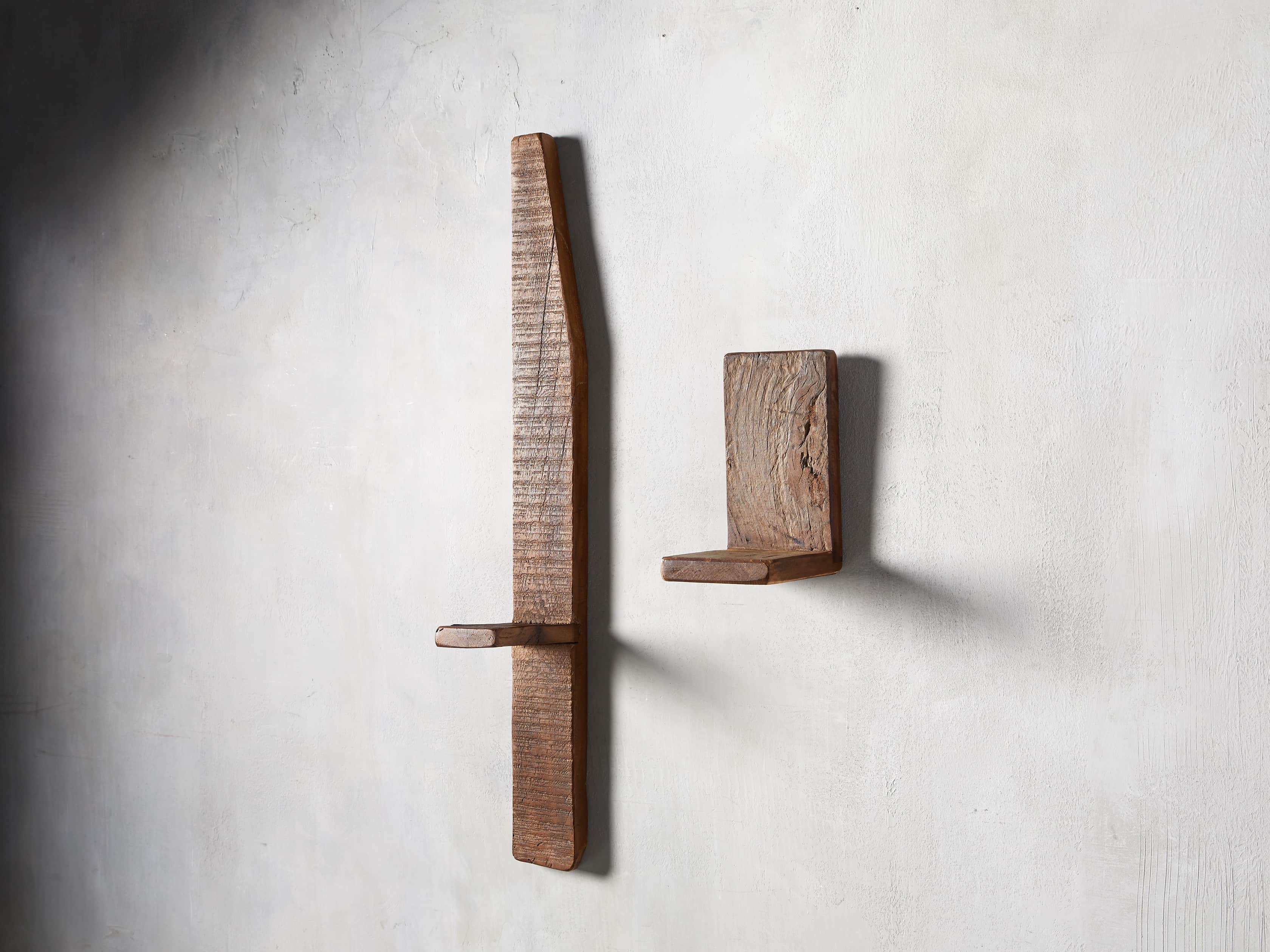 Small Recycled Wood Shelf, slide 3 of 5