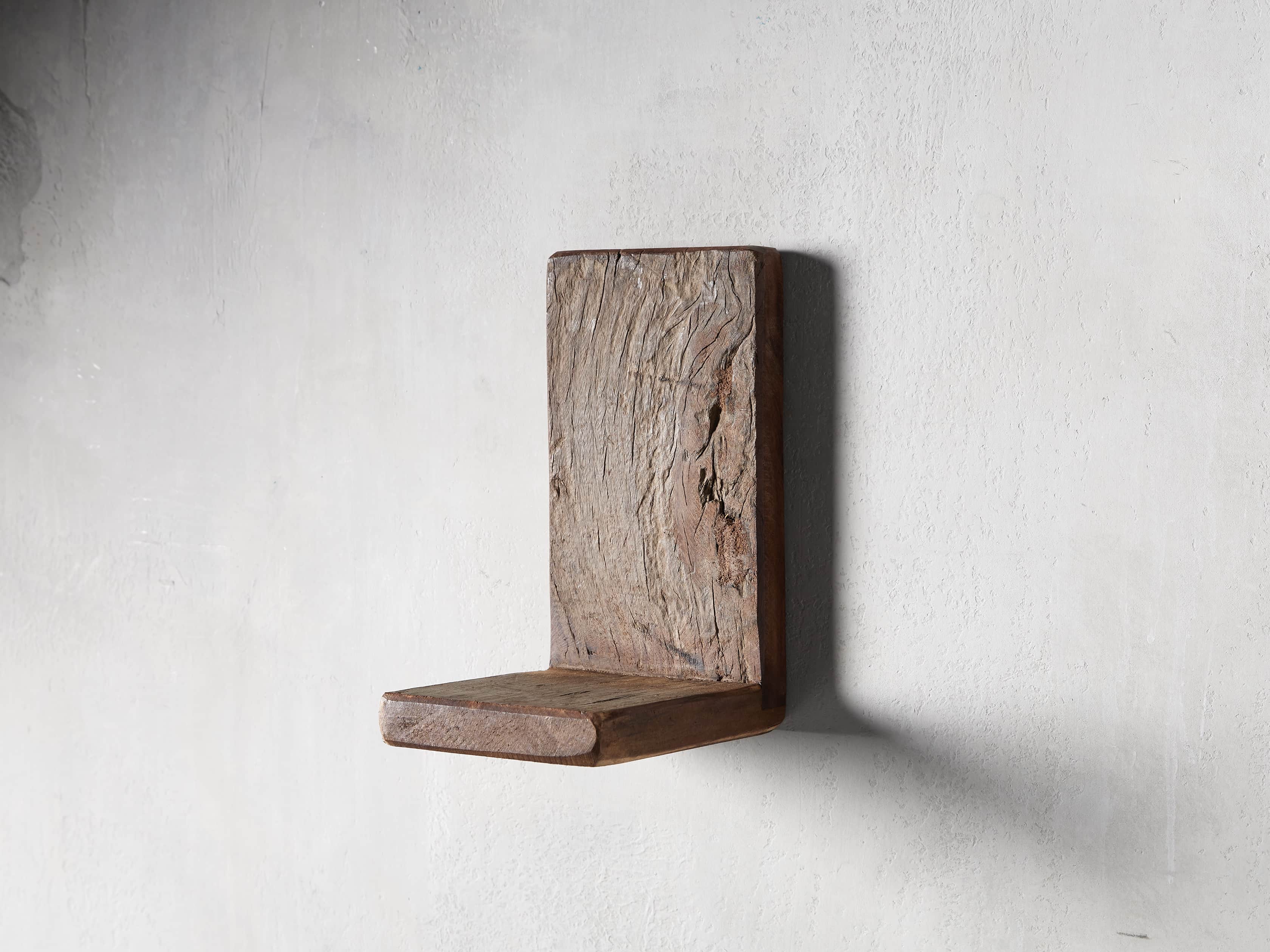 Small Recycled Wood Shelf, slide 1 of 5