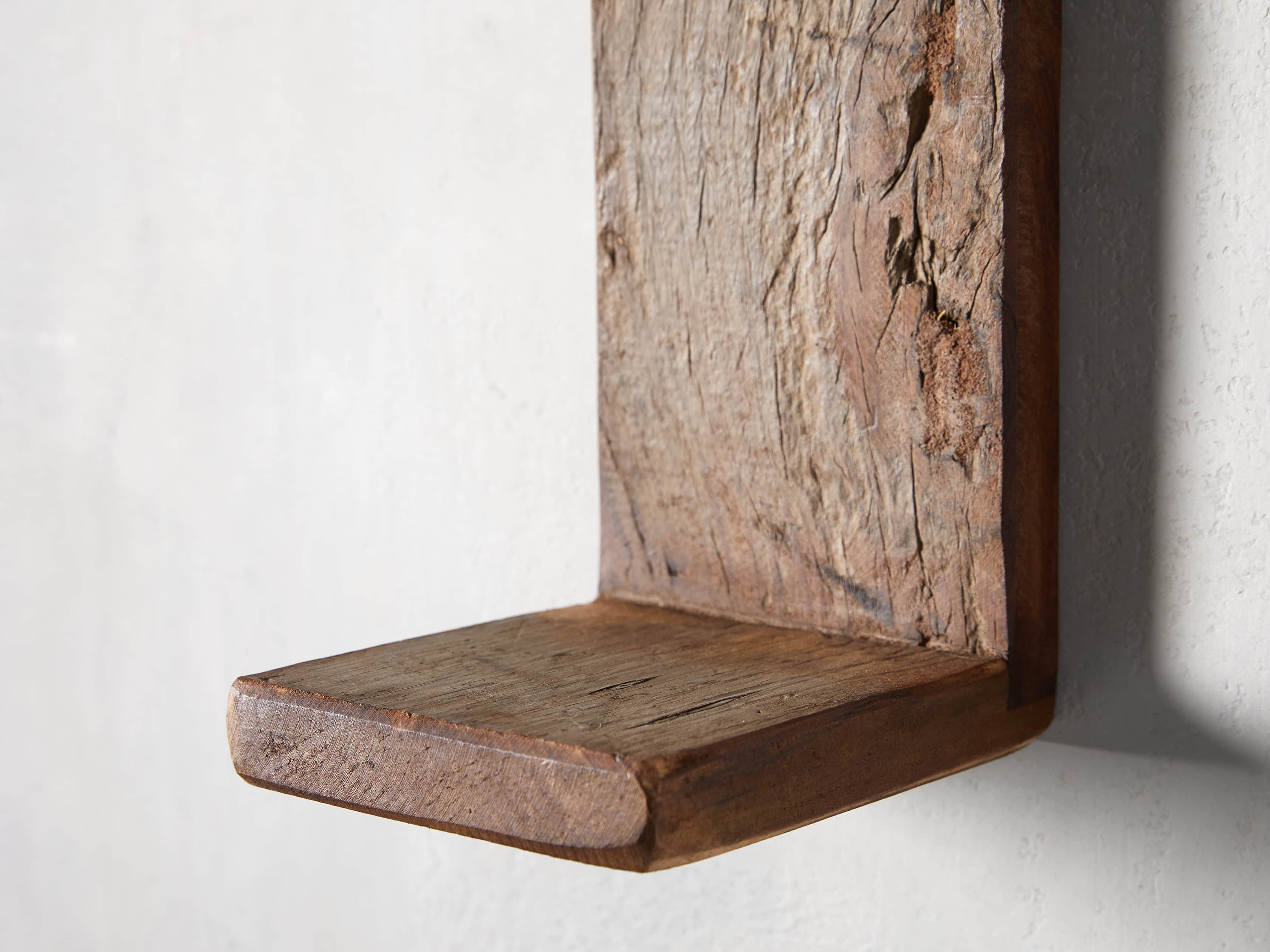 Small Recycled Wood Shelf, slide 4 of 5