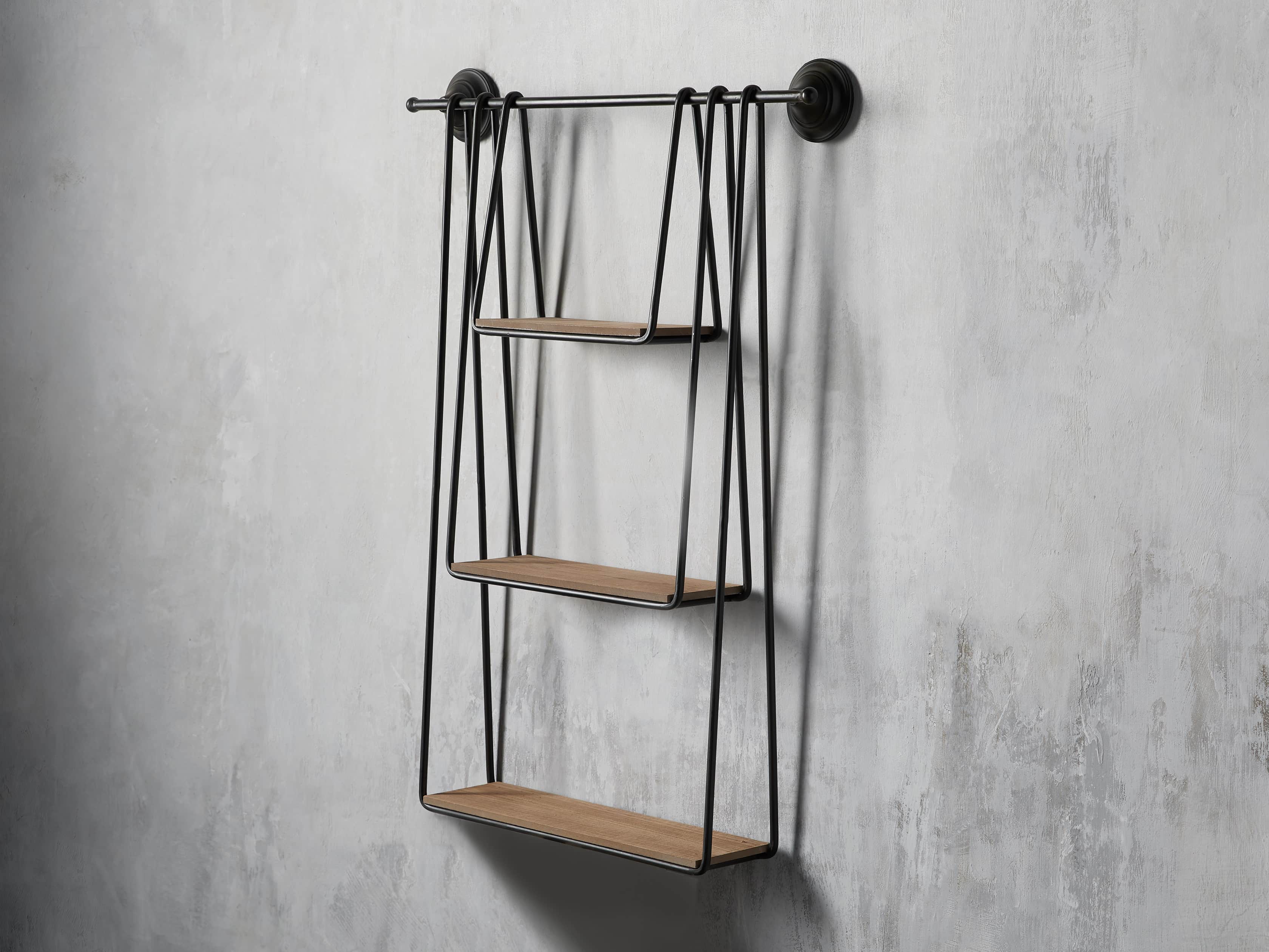 Wilson Narrow Triple Shelf, slide 1 of 3
