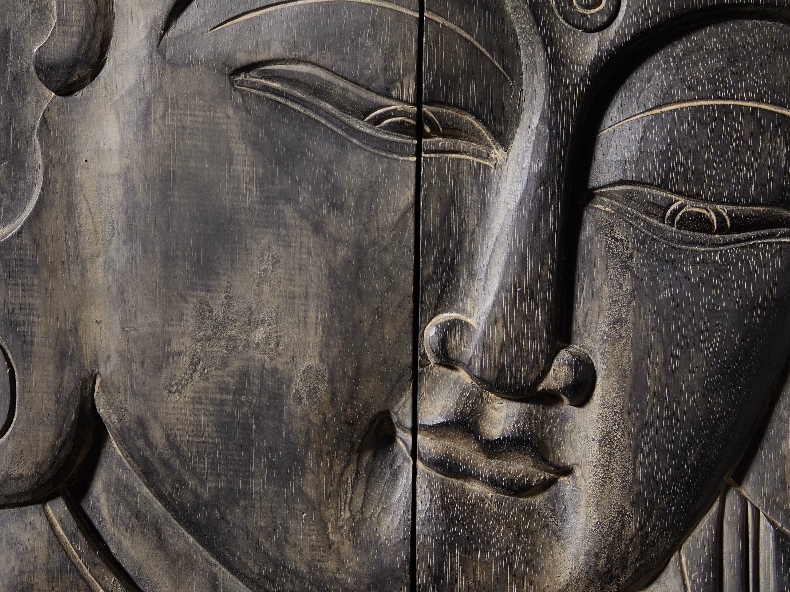 Buddha Wood Carving, slide 2 of 4