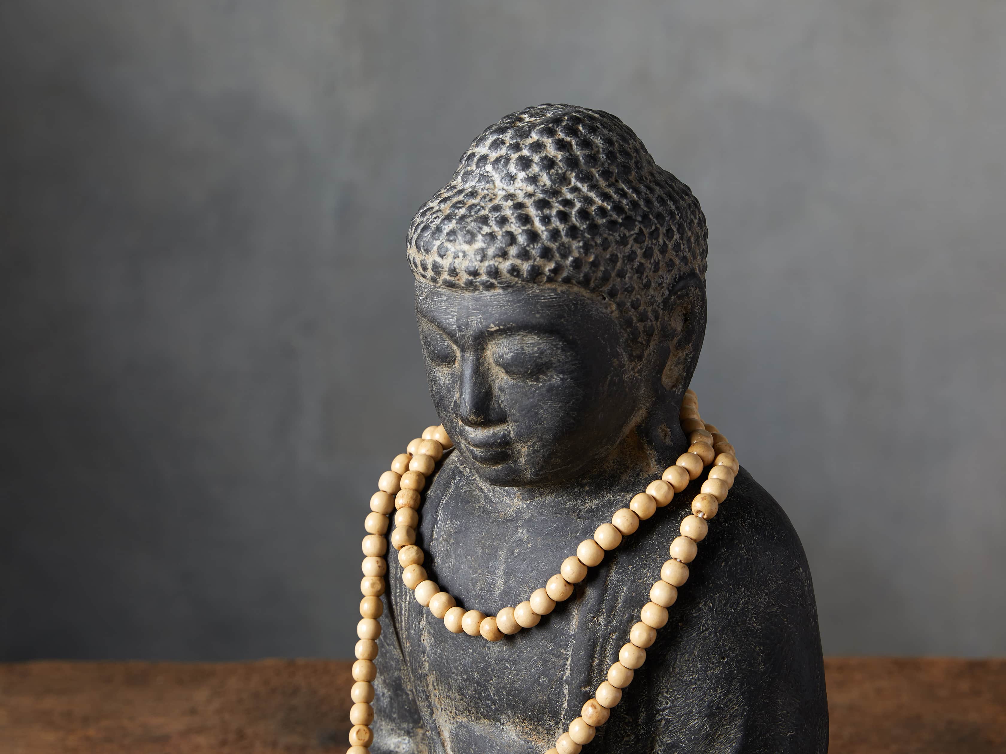 Seated Buddha with Beads Arhaus