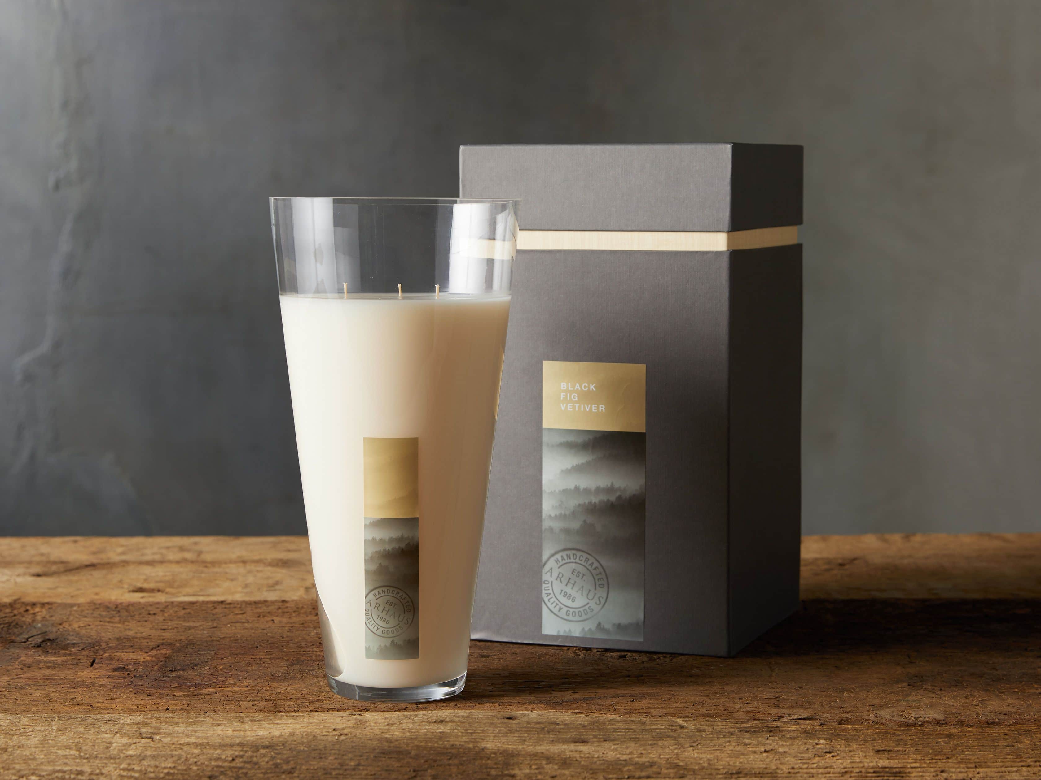 Fig Large Vetiver Candle, slide 1 of 3