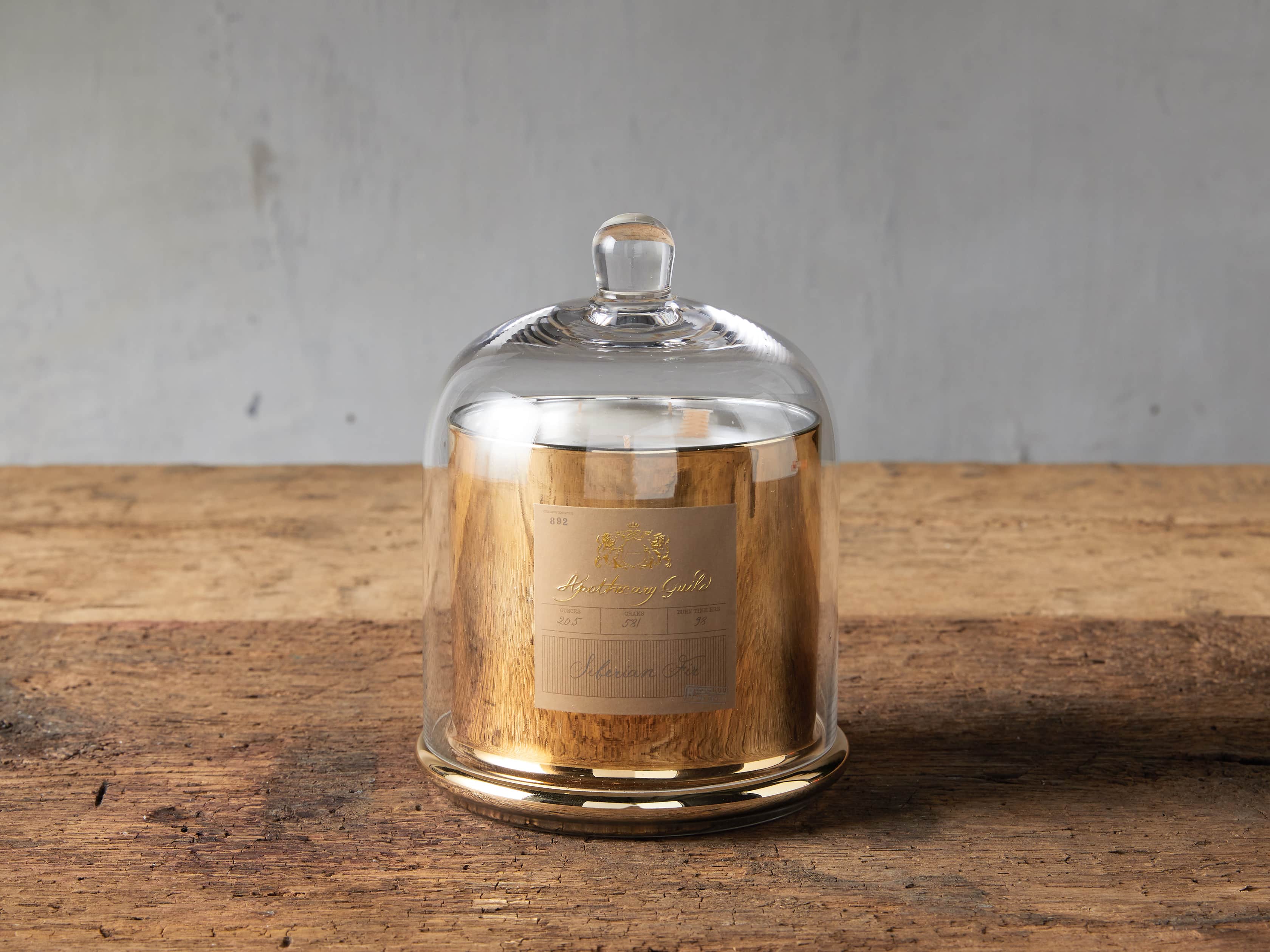 Large Siberian Fir Dome Jar Candle, slide 1 of 3