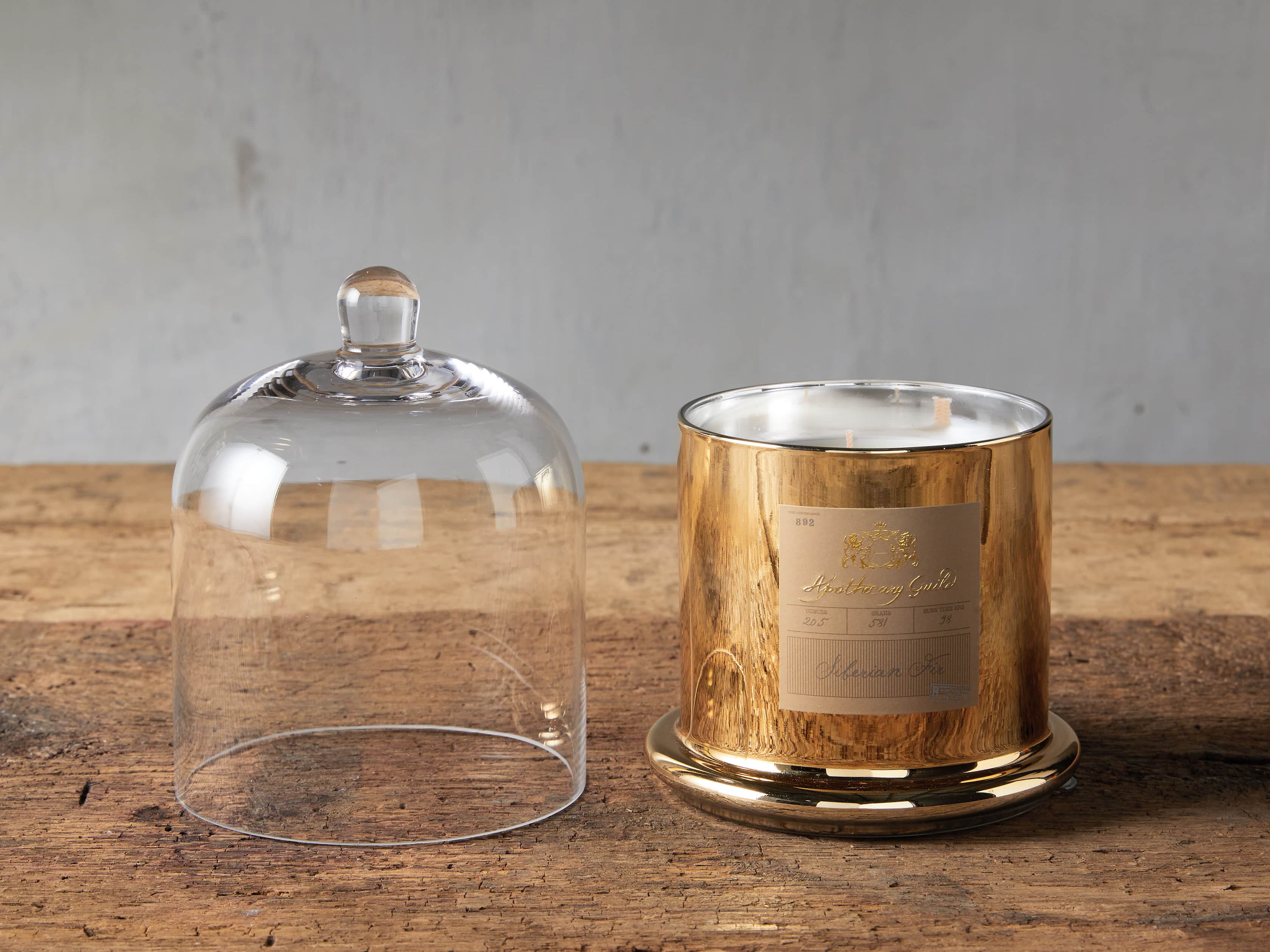 Large Siberian Fir Dome Jar Candle, slide 2 of 3