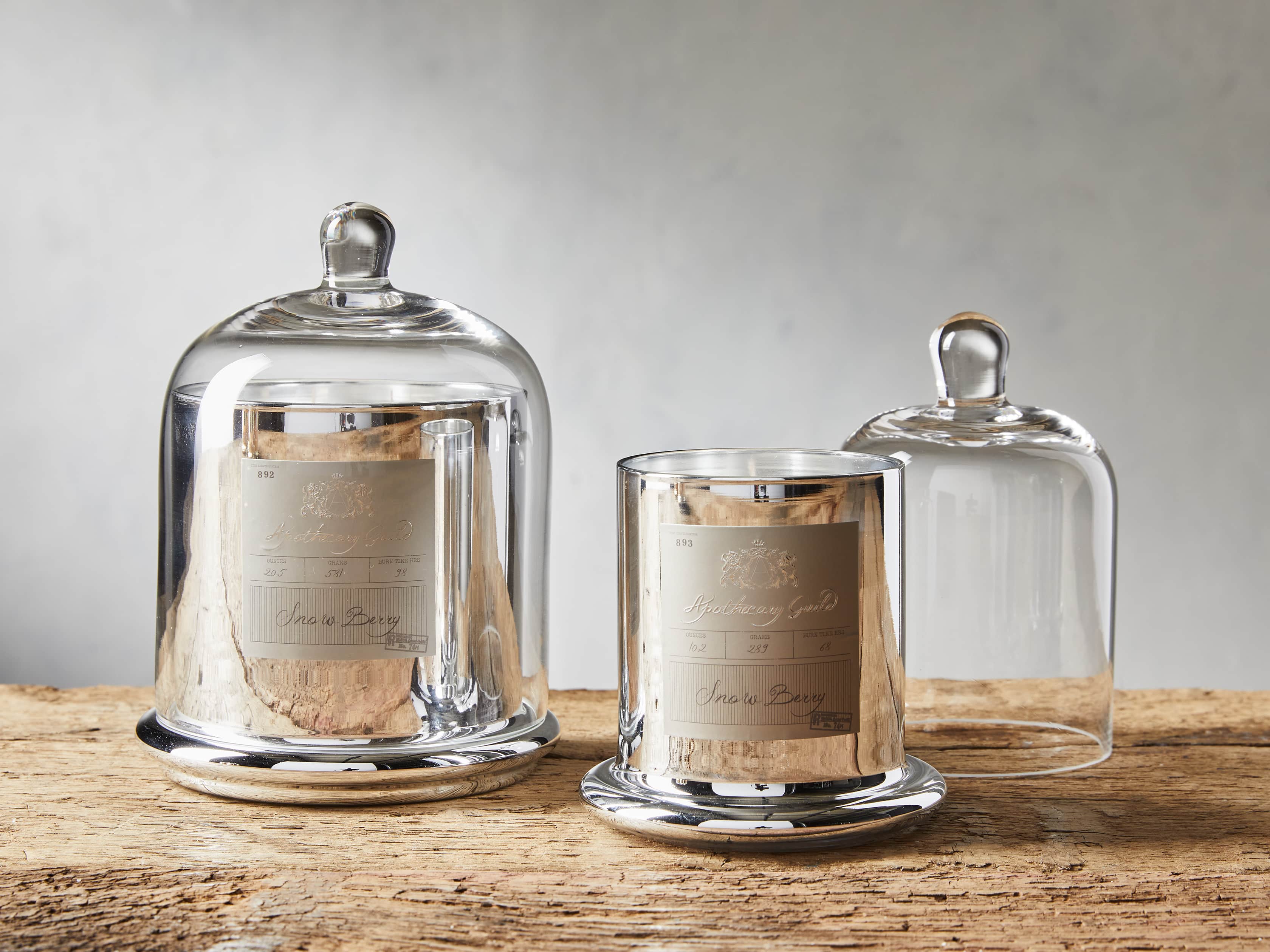 Small Snow Berry Dome Jar Candle, slide 3 of 5