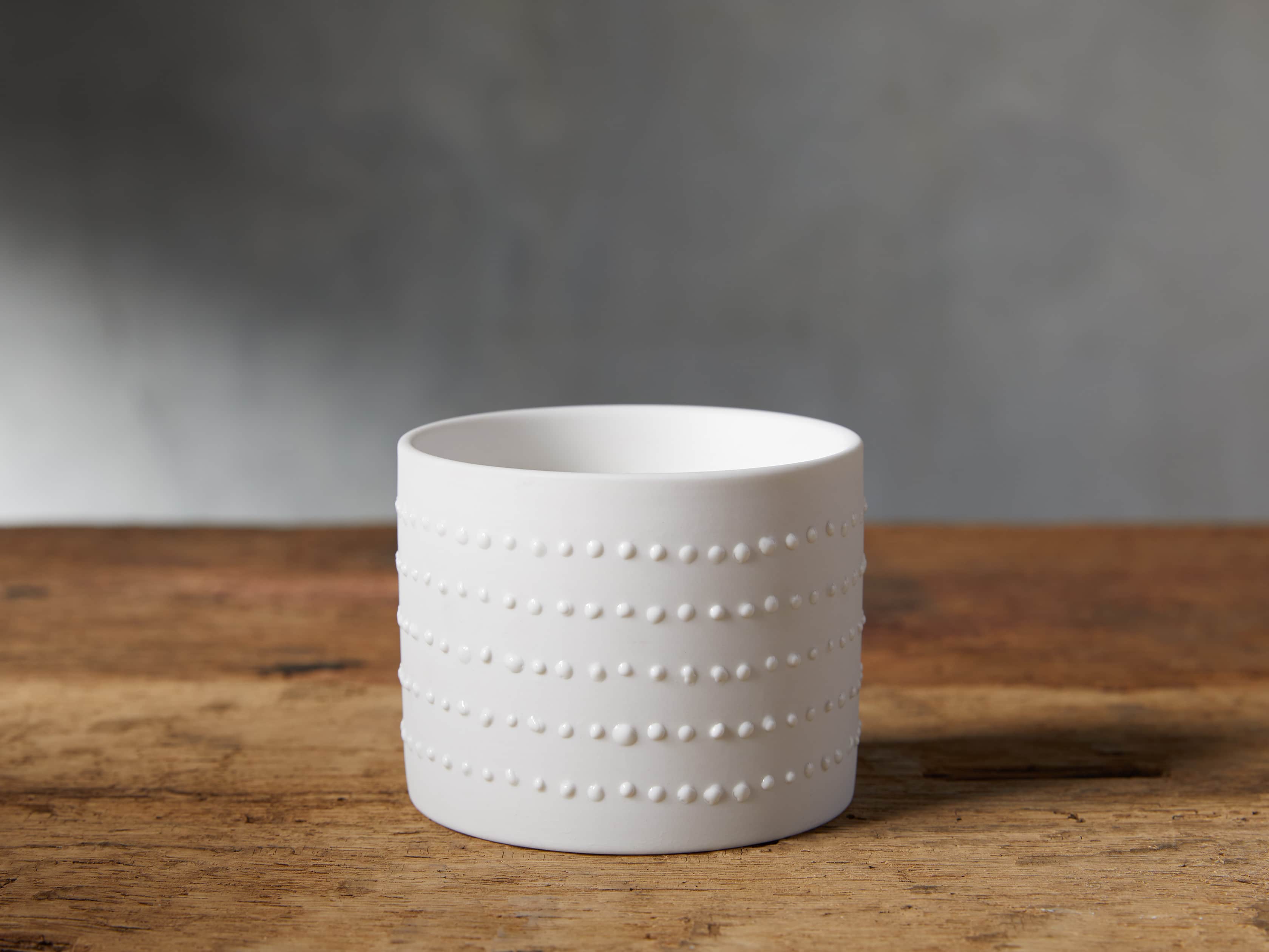 White on White Candle, slide 1 of 2
