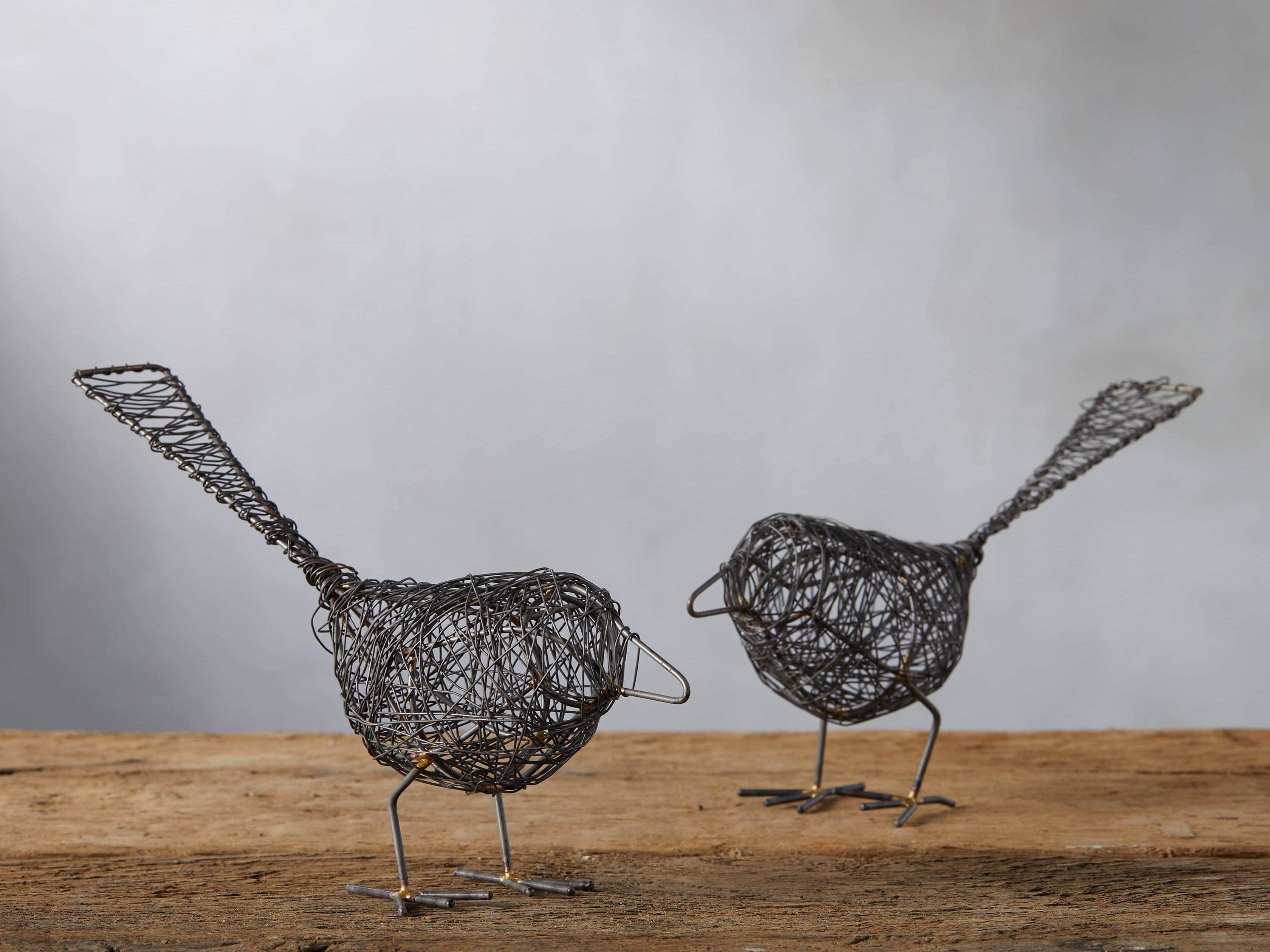 Wire Bird Standing