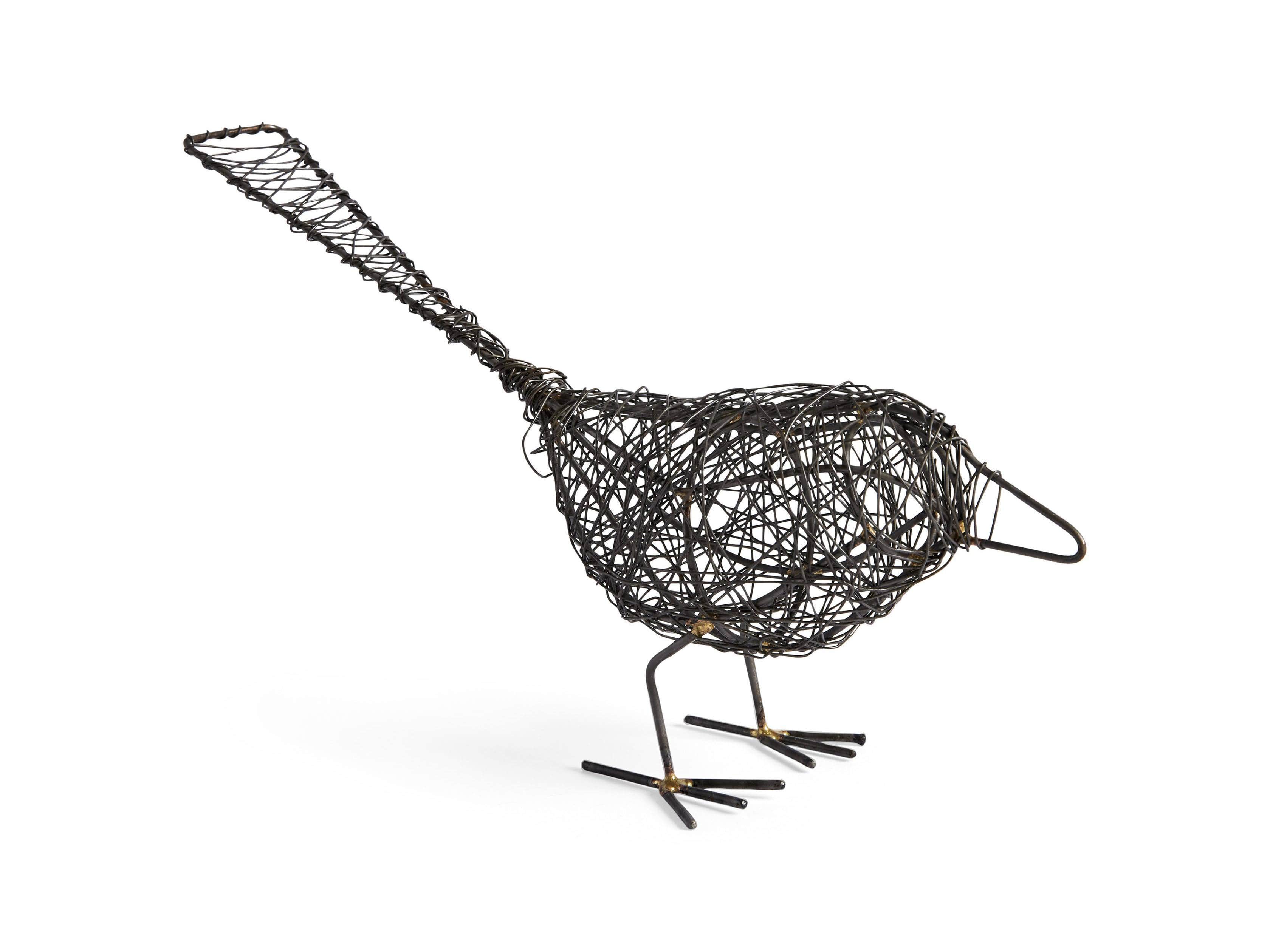 Wire Bird Standing