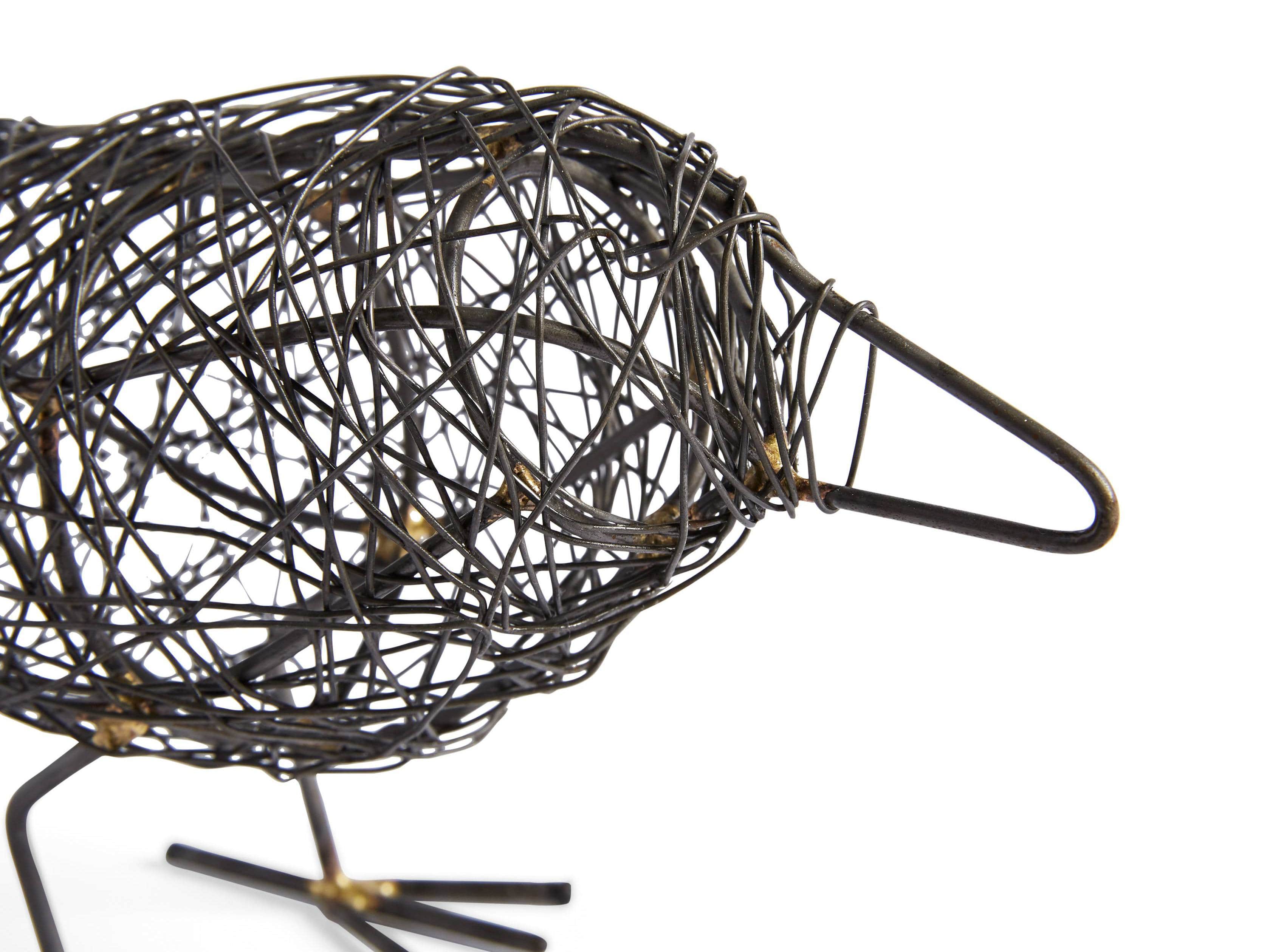 Wire Bird Standing