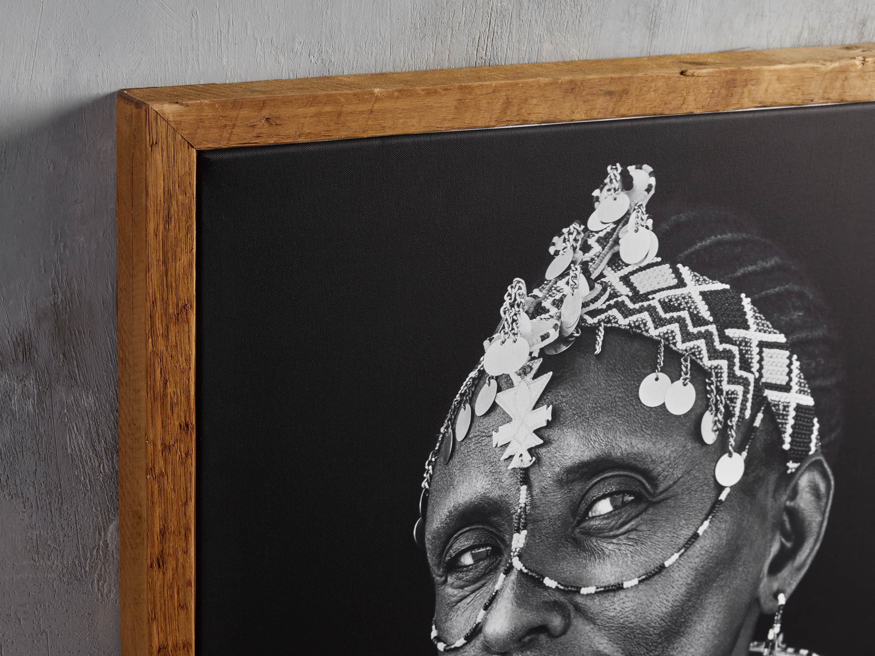 Turkana Woman Framed Print, slide 2 of 4