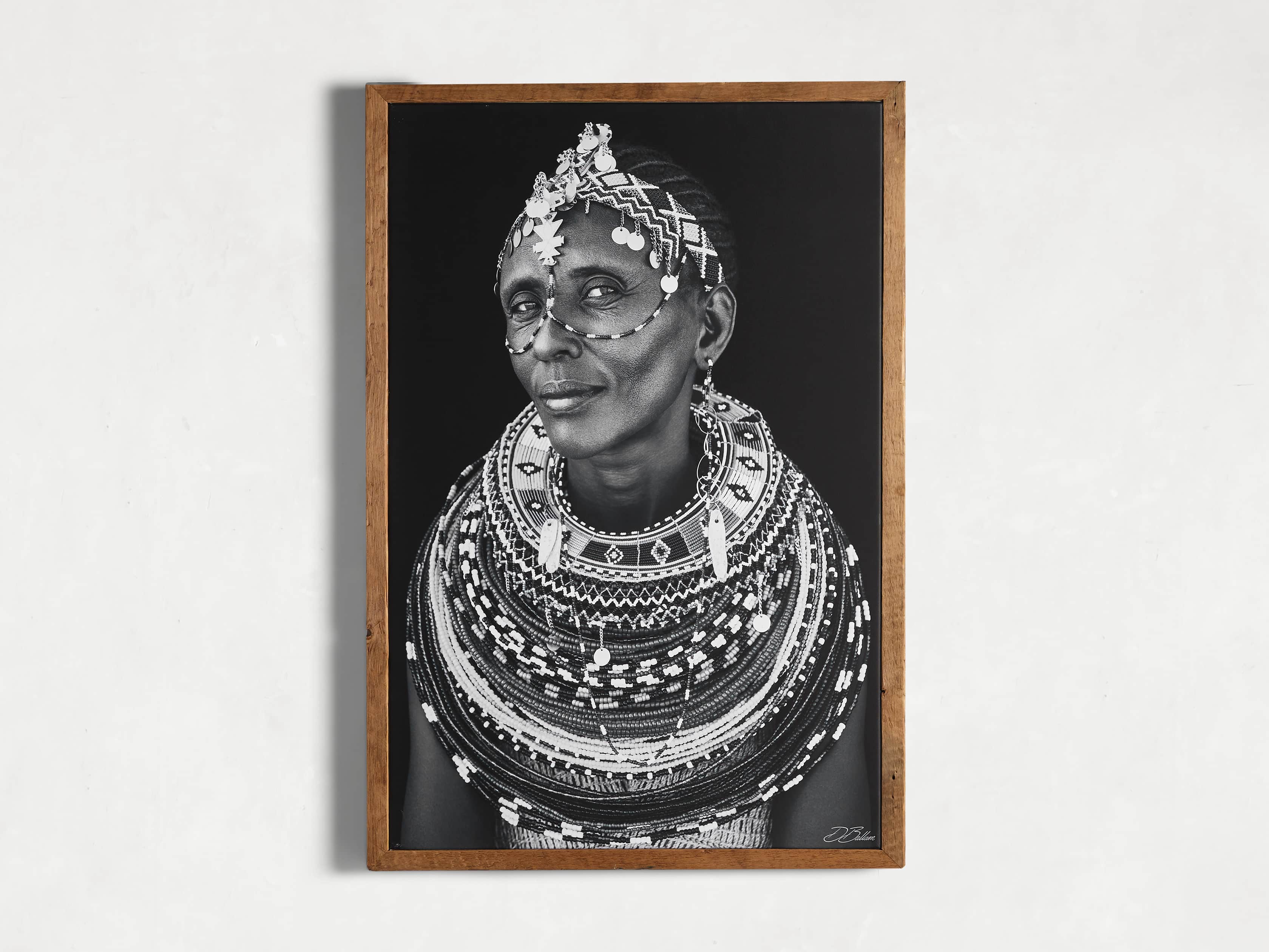 Turkana Woman Framed Print, slide 3 of 4