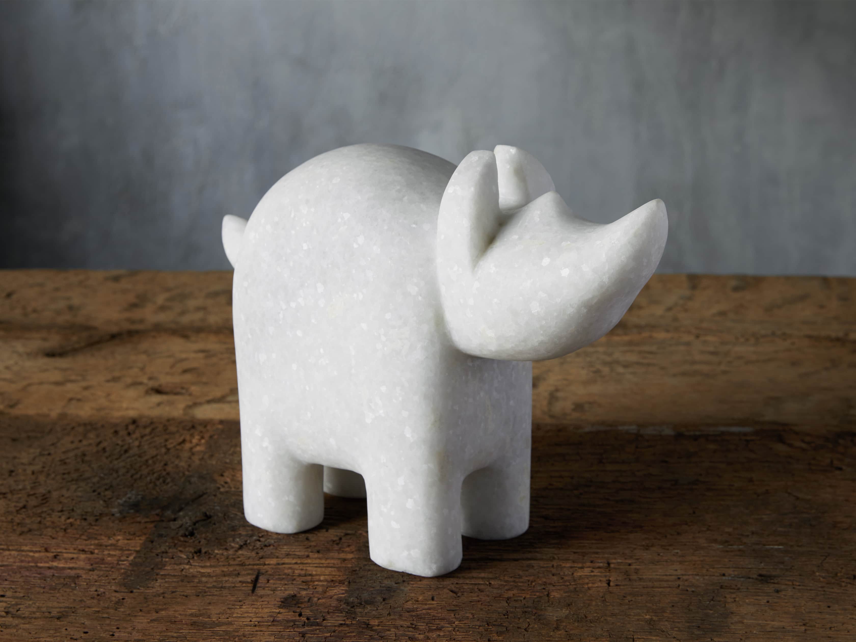 Marble Rhino, slide 1 of 3