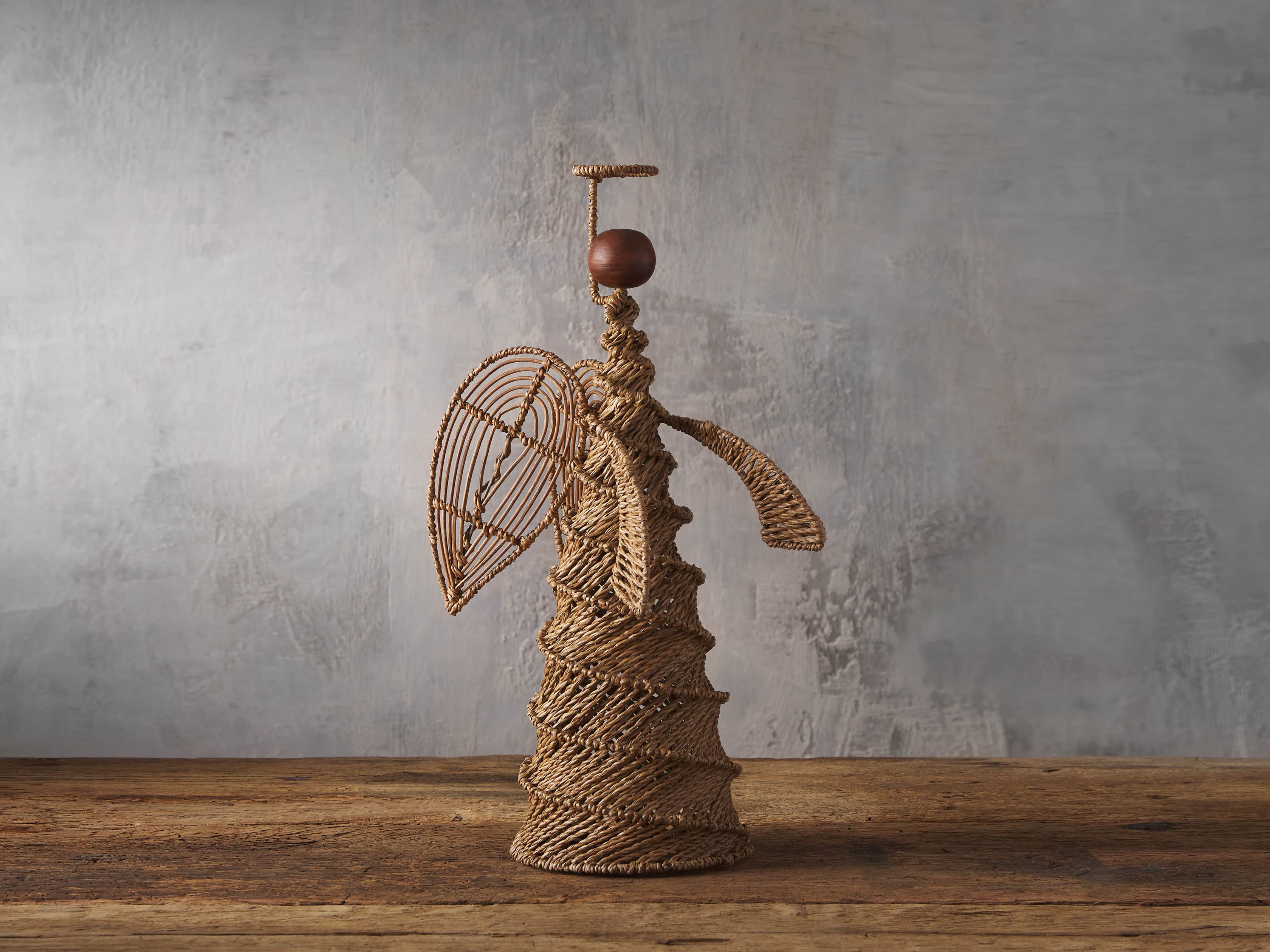 Woven Rope Angel, slide 1 of 3