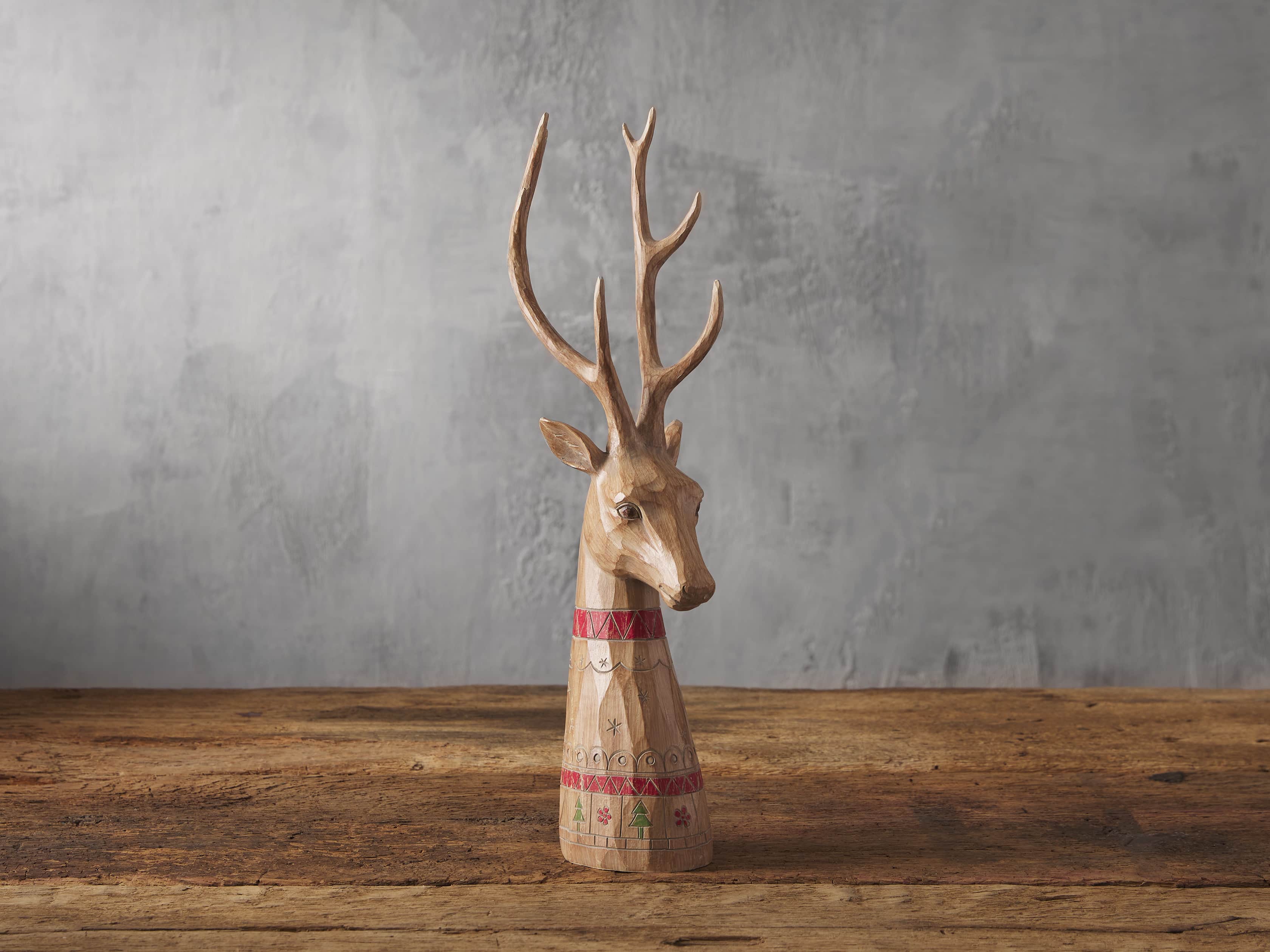 Wooden Stag, slide 1 of 3
