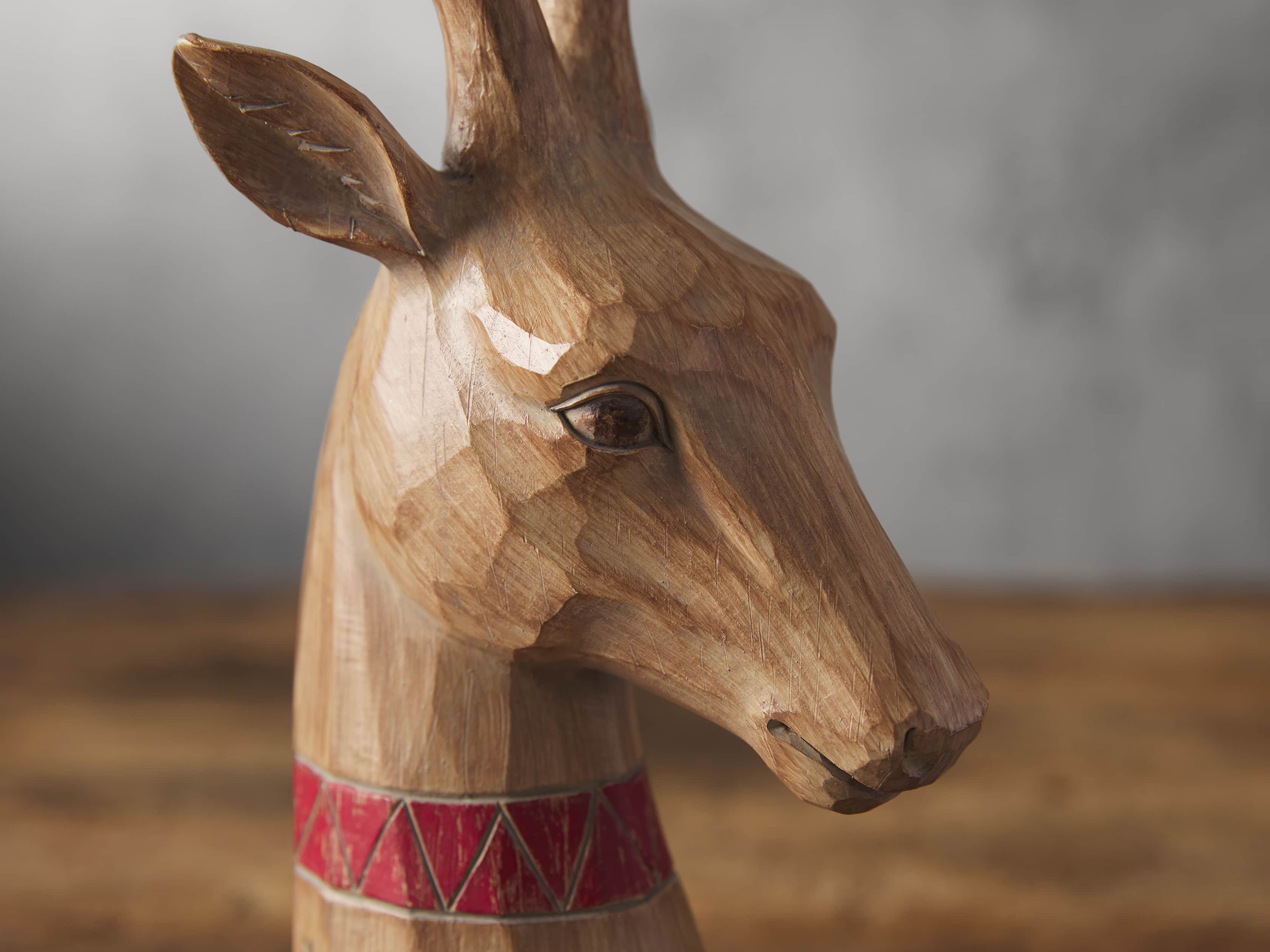 Wooden Stag, slide 2 of 3