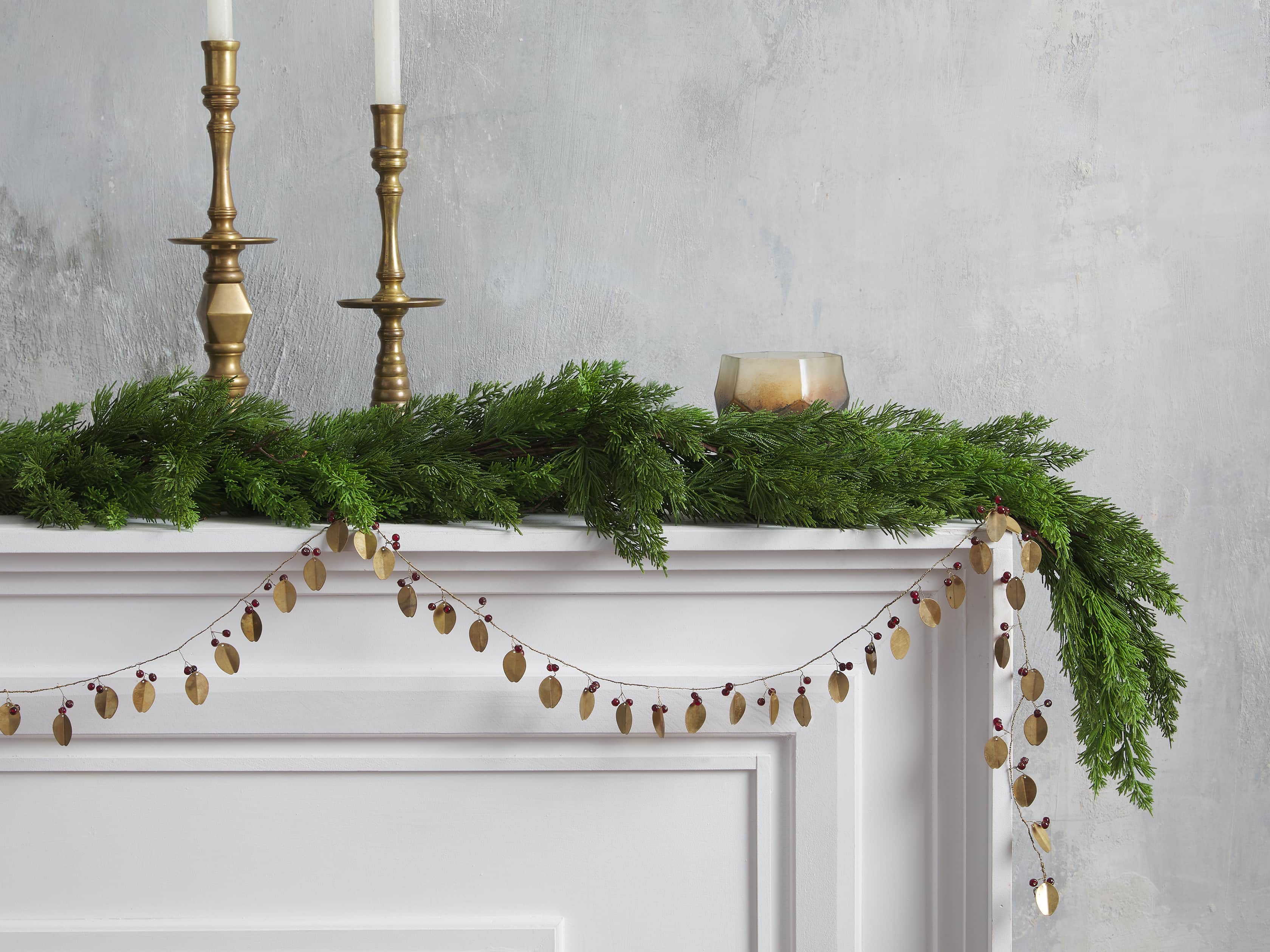 Brass Berry Garland, slide 1 of 2