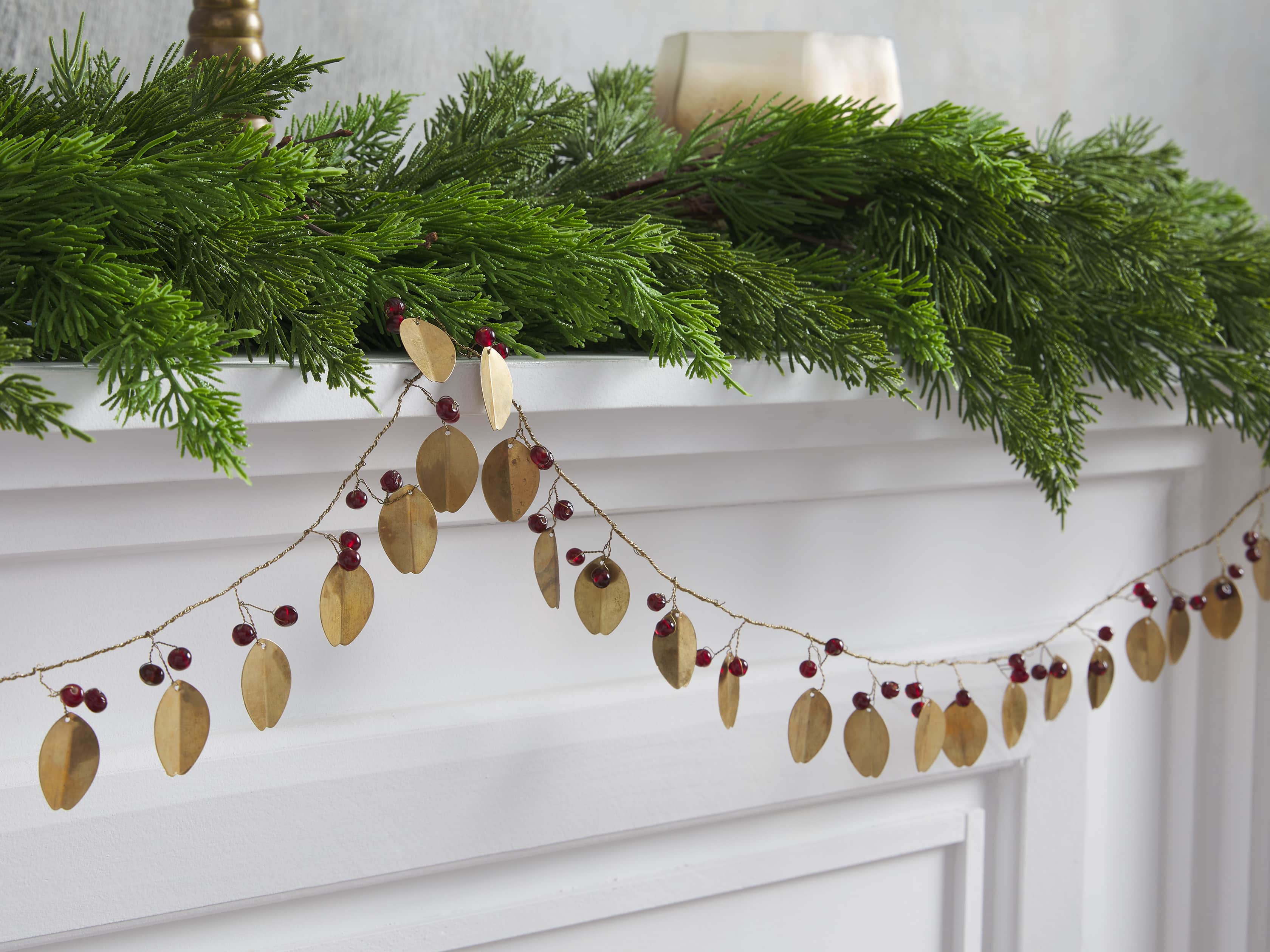 Brass Berry Garland, slide 2 of 2