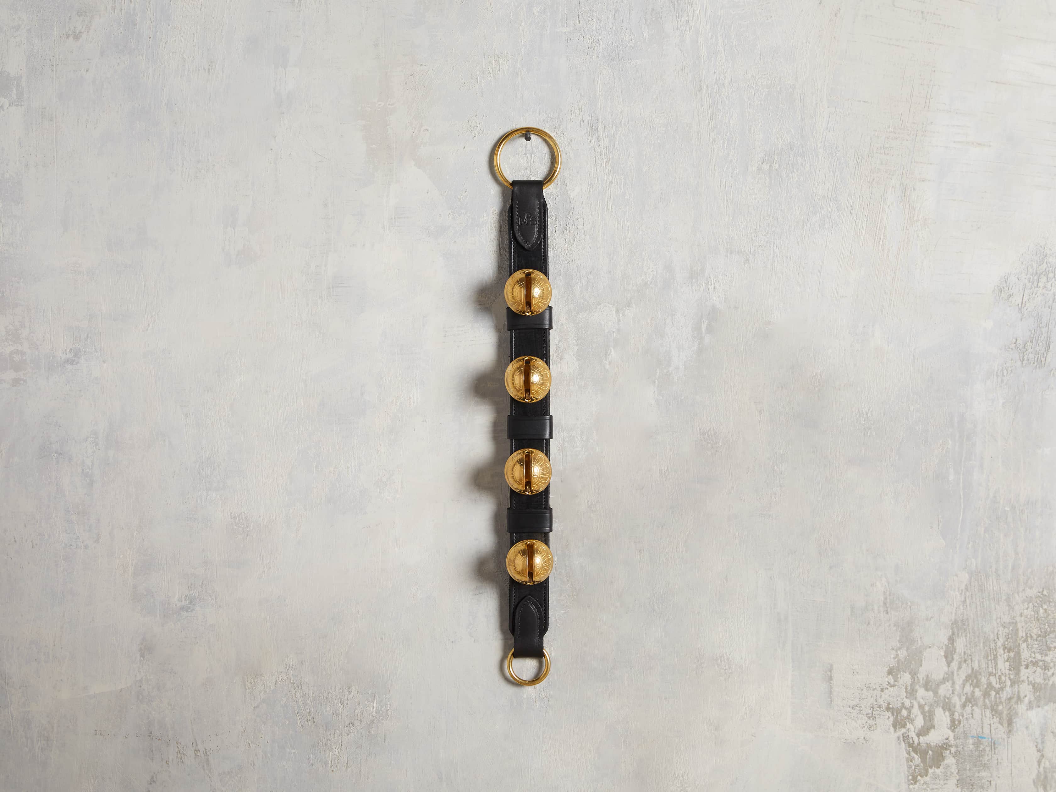 Small Double Strap Sleigh Bells, slide 1 of 3