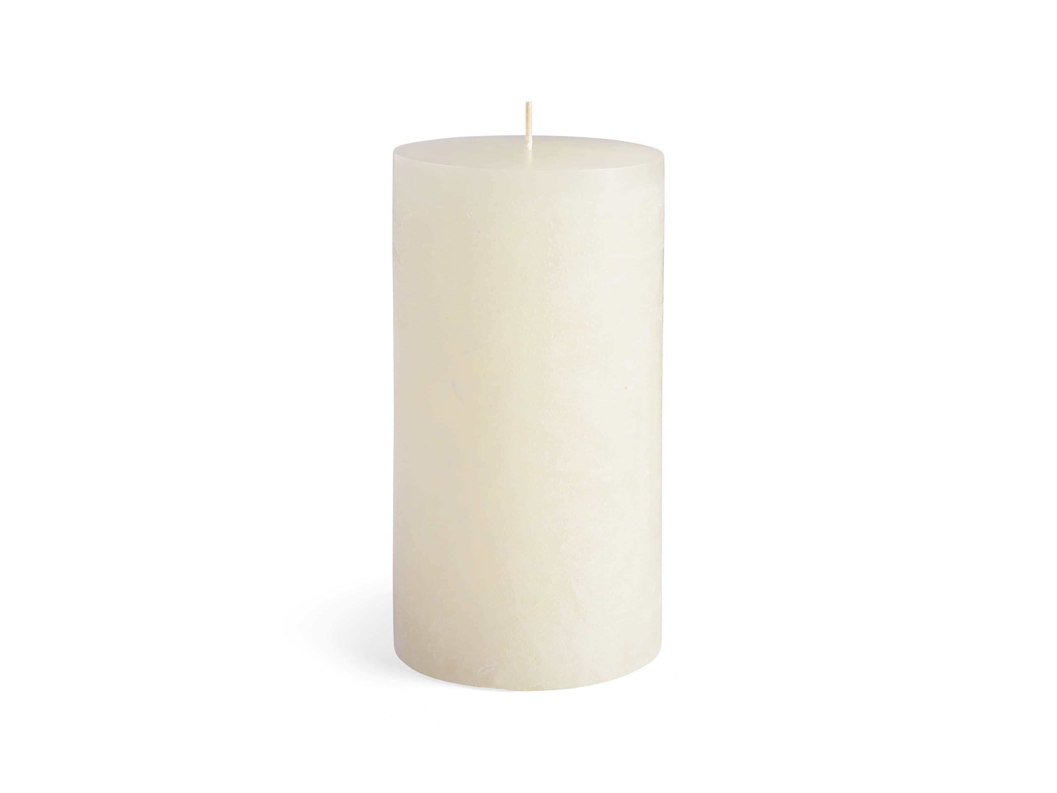 Rustic 6" Pillar in Ivory, slide 3 of 3