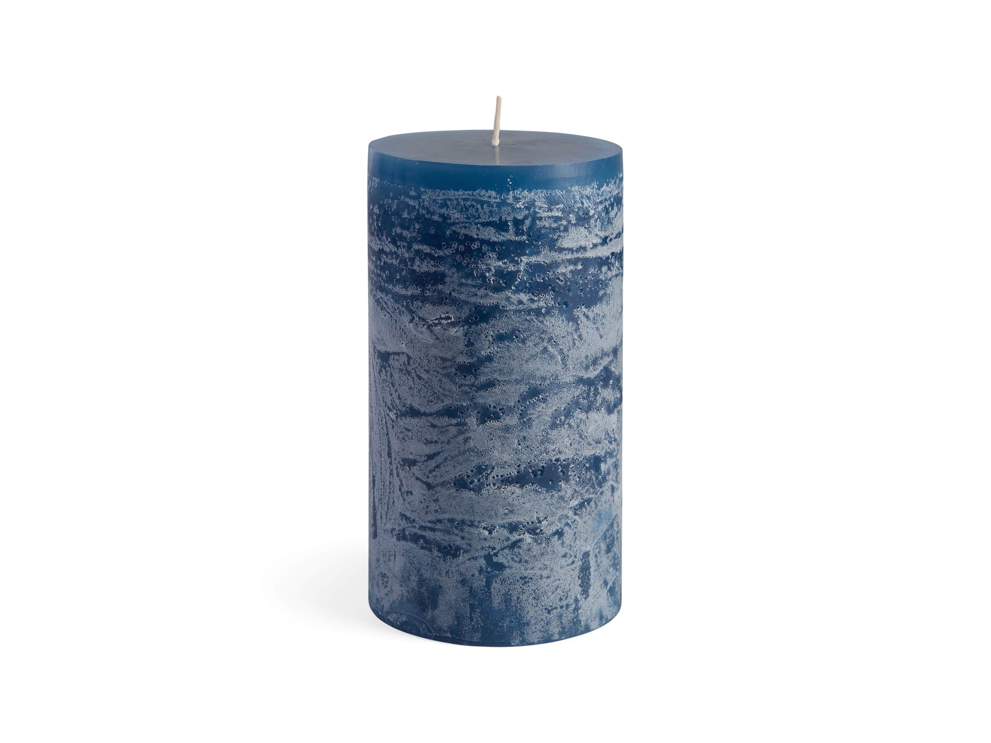 Rustic 6" Pillar in English Blue, slide 4 of 4