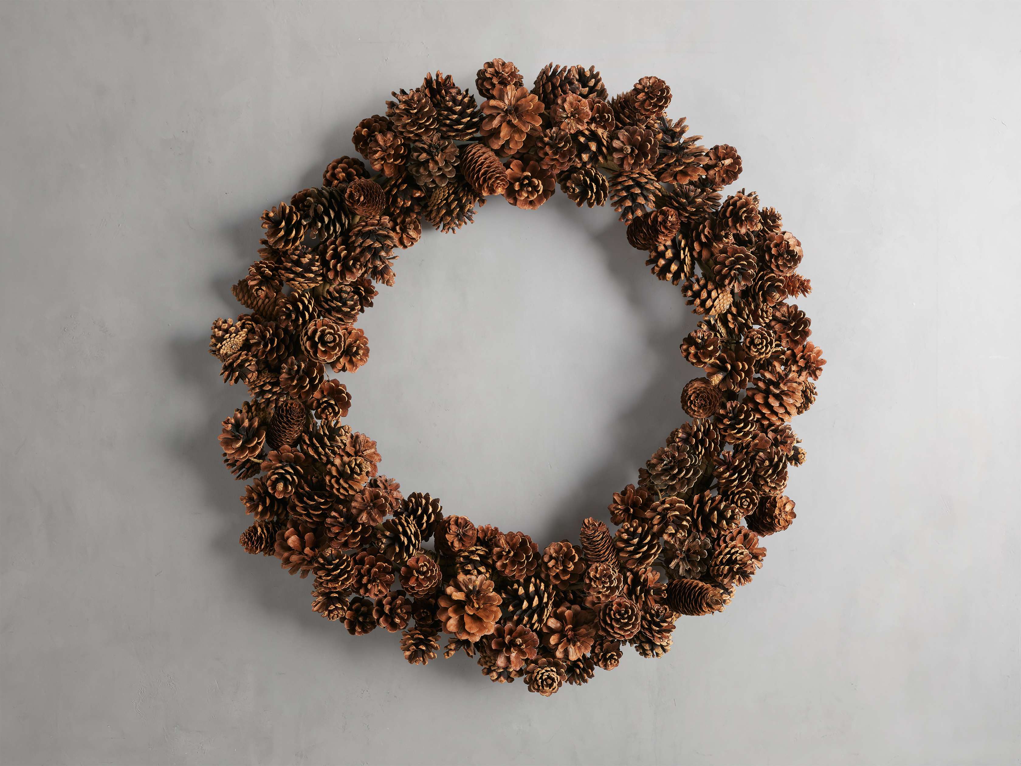 Winter Wreath Kit, Pinecone