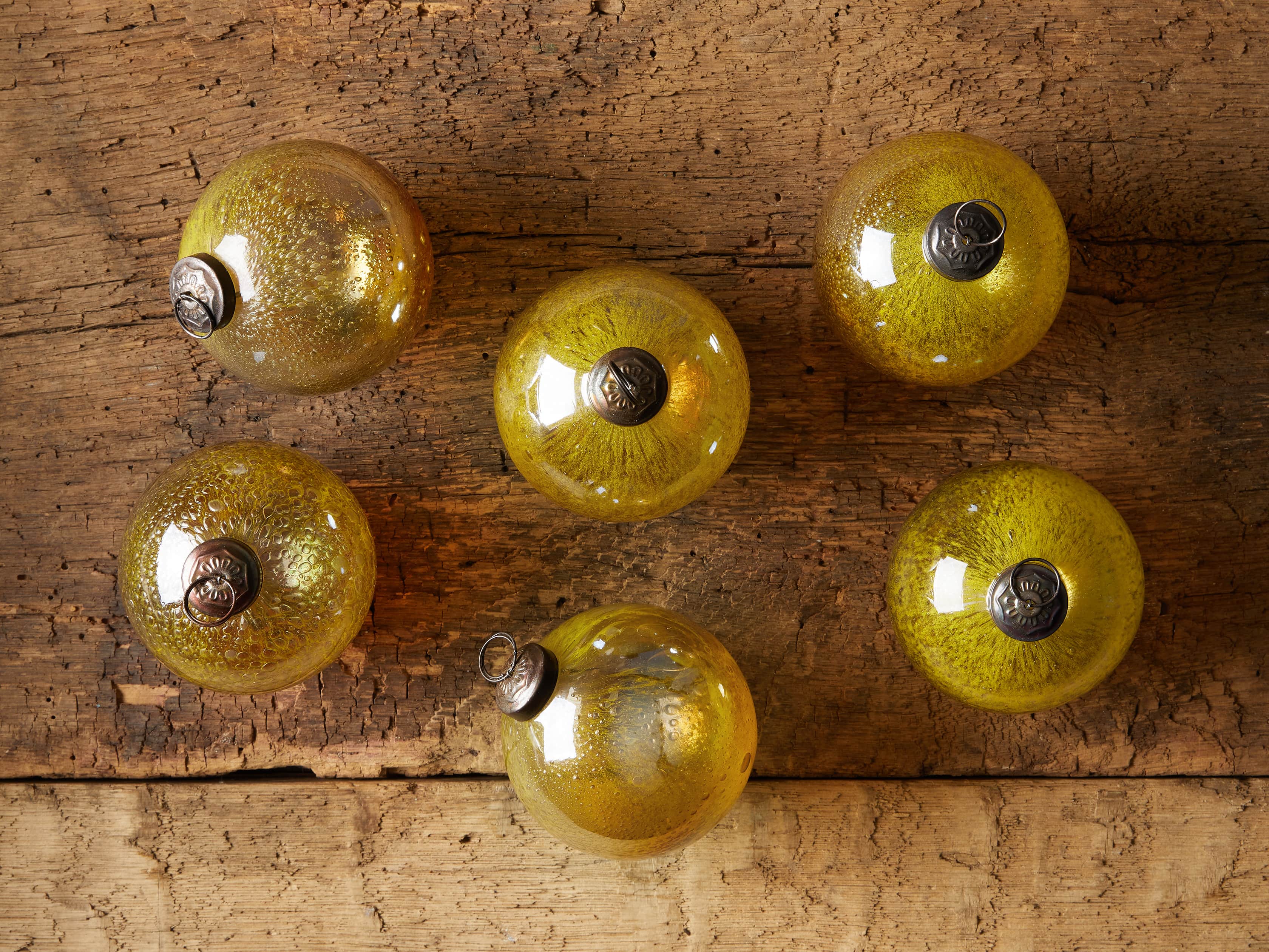 Gold Luster Ornament (Set of 6), slide 2 of 2