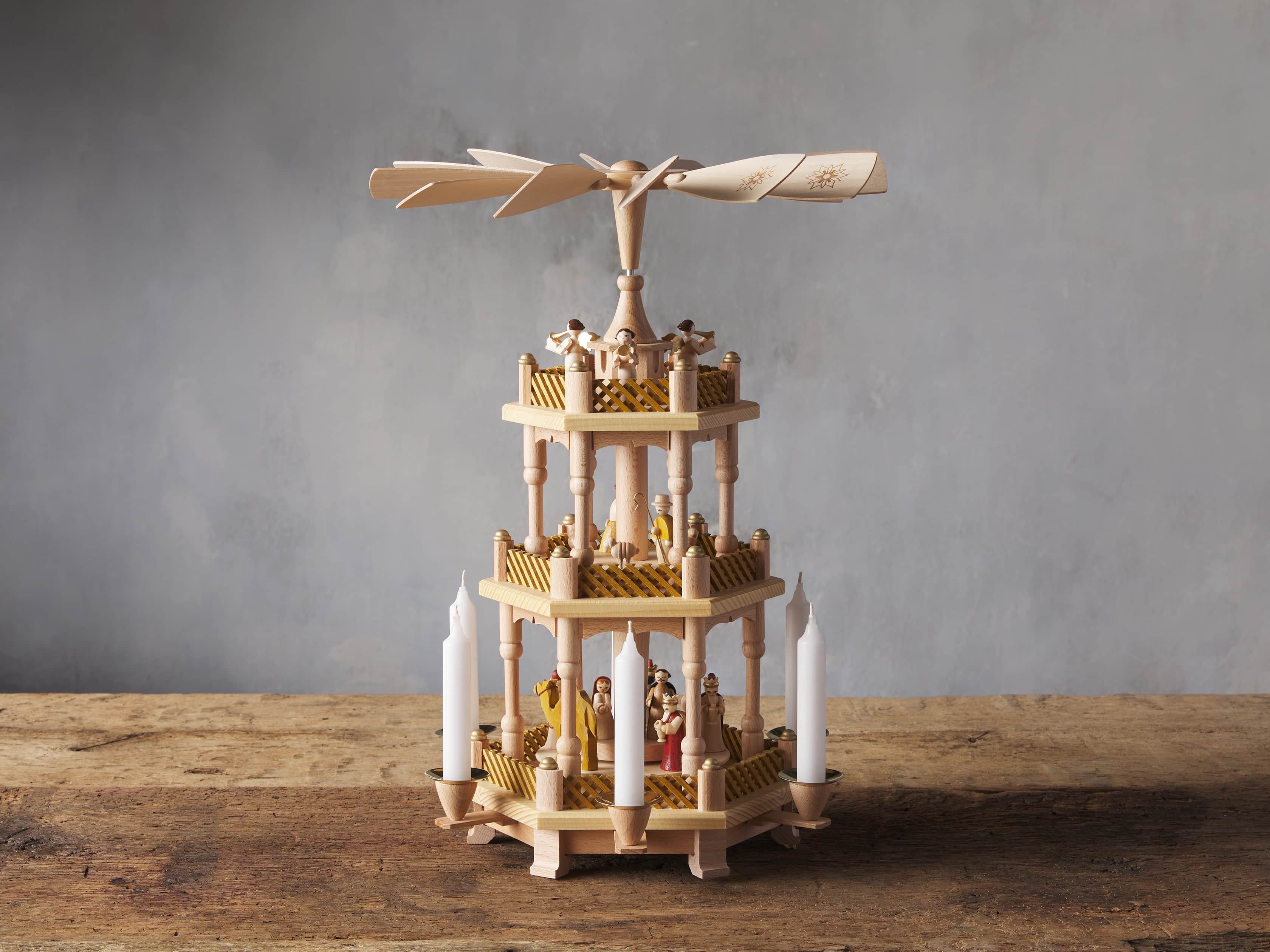 Three Tier Nativity Pyramid, slide 2 of 5