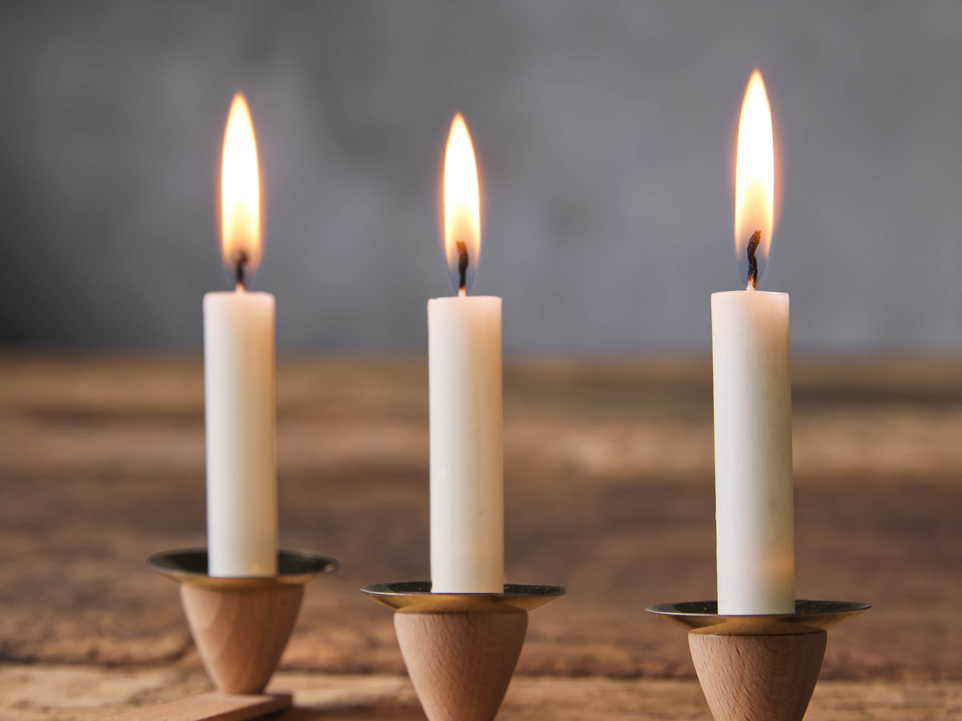 Small Pyramid Candles, slide 1 of 2