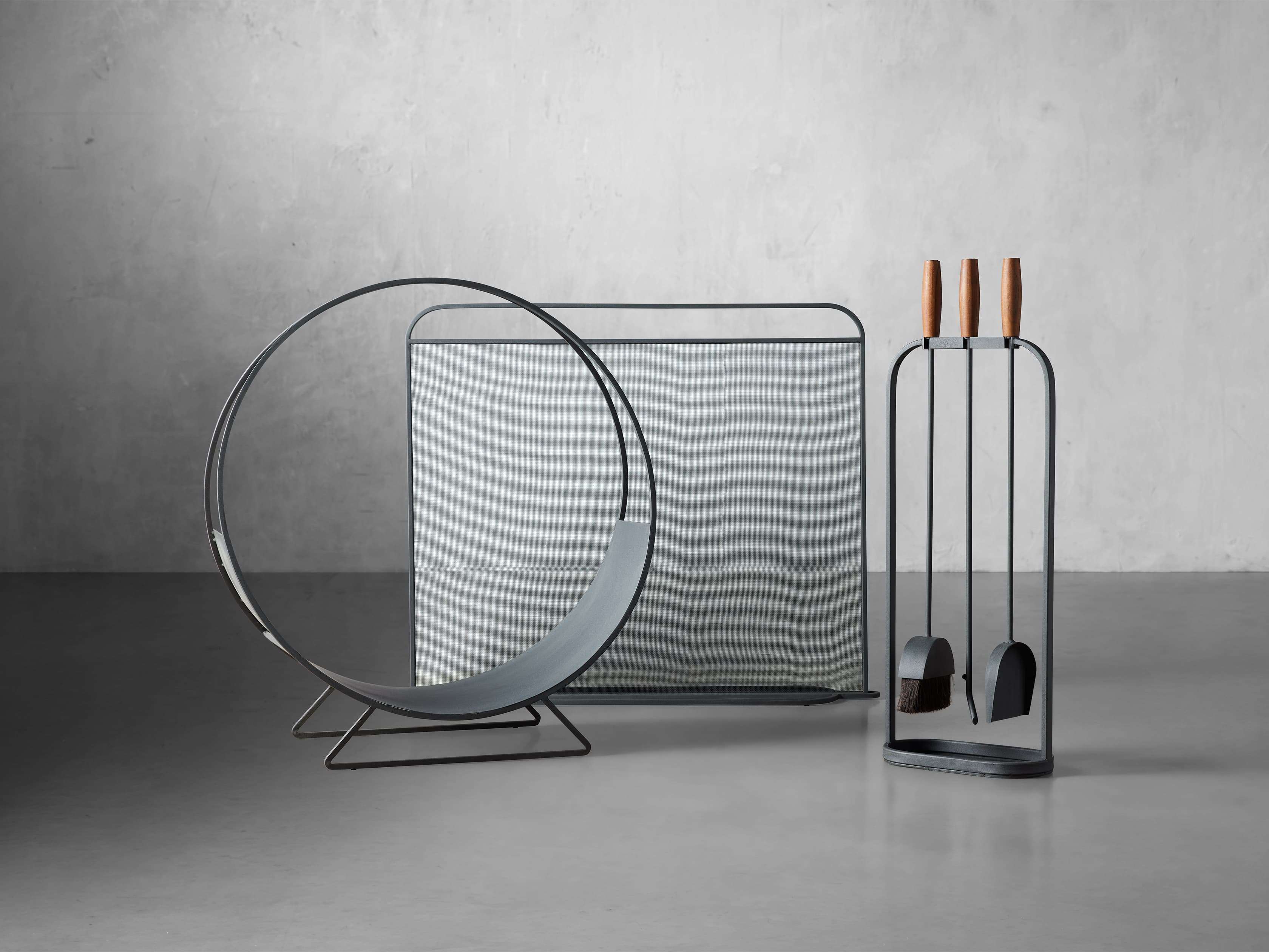 Modern Fireplace Screen