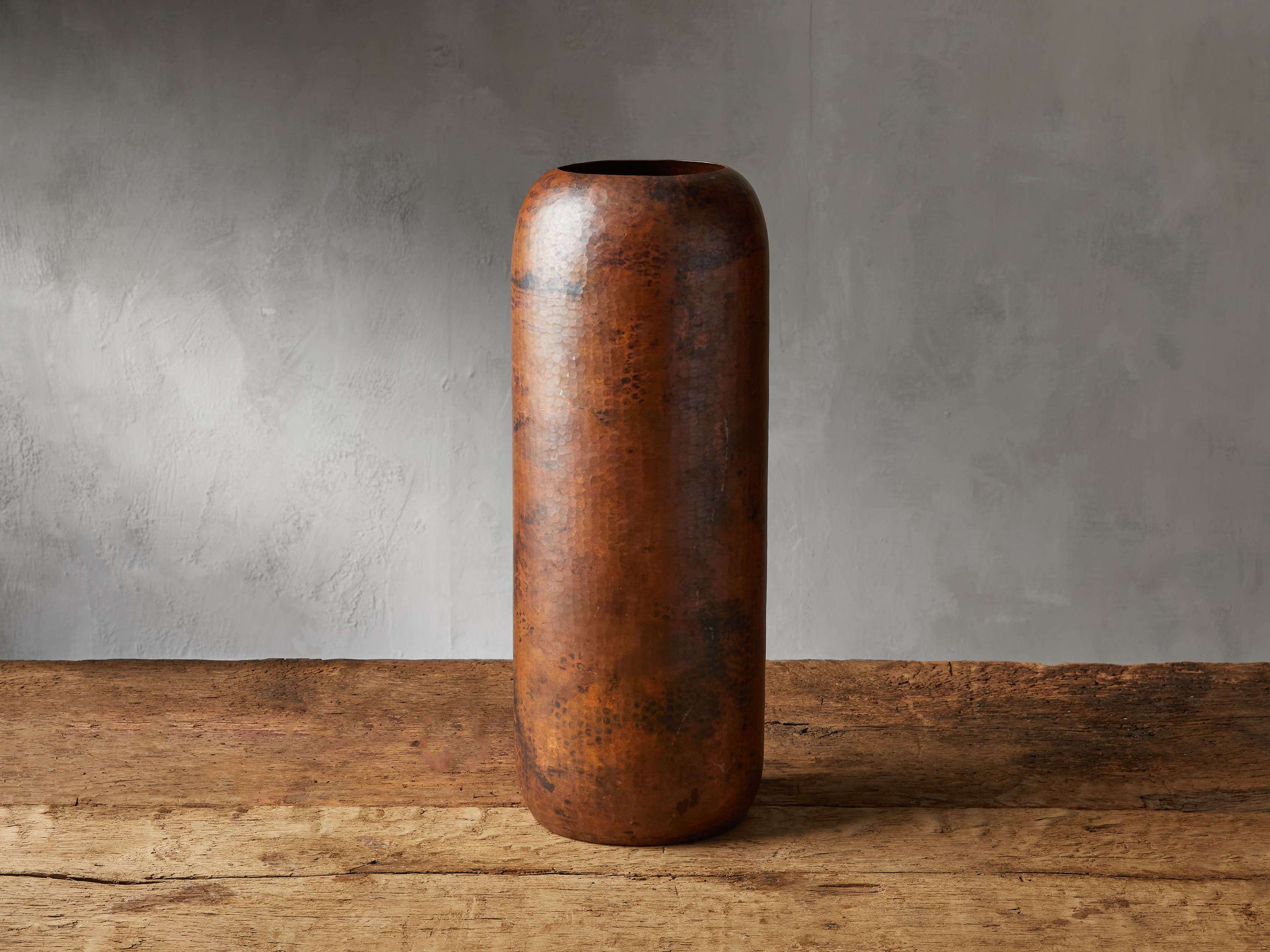 Vase en grès H 21 cm LUNAIRE COPPER Lunaire Copper