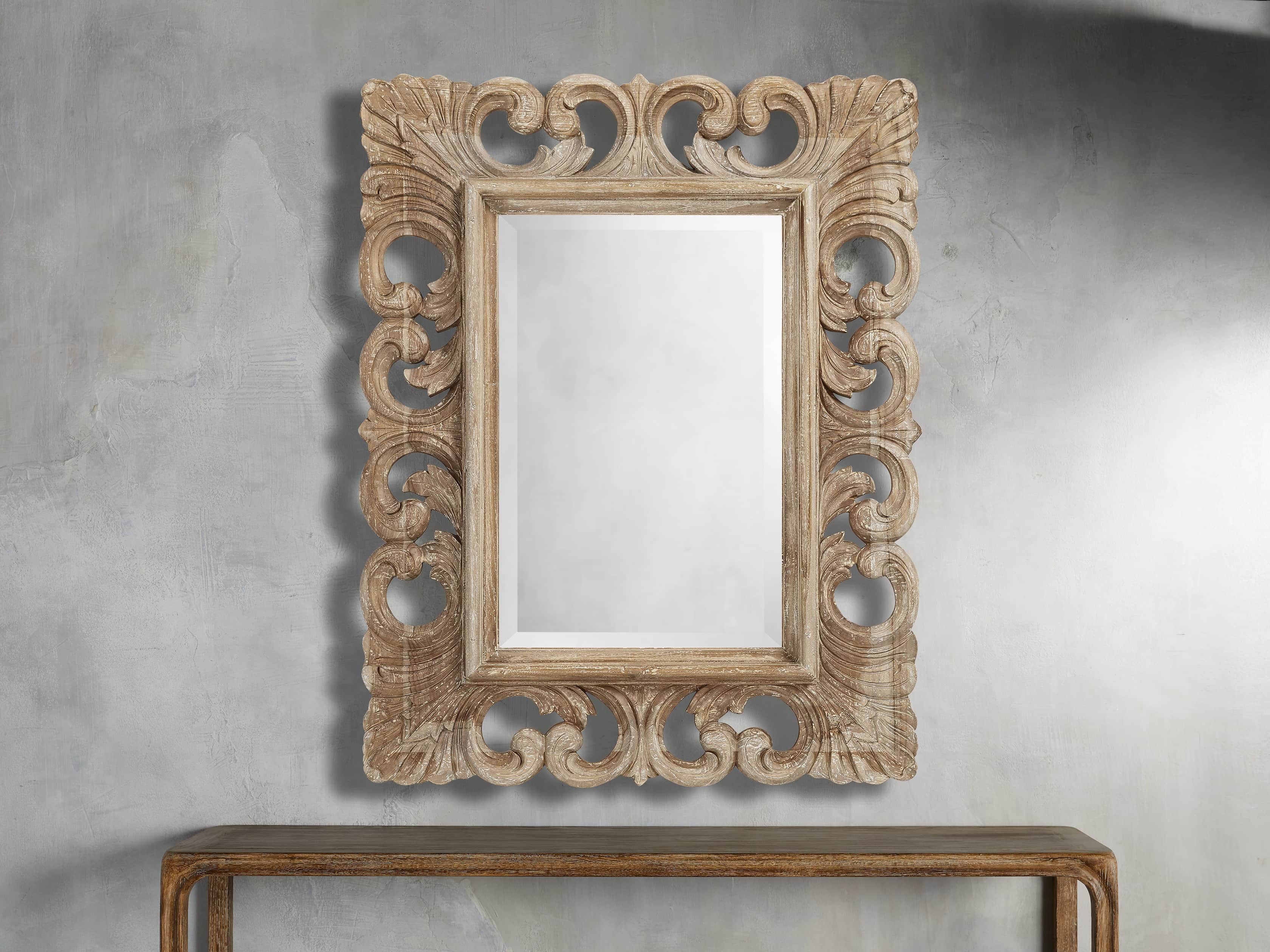 Porter Small Rustic Mirror