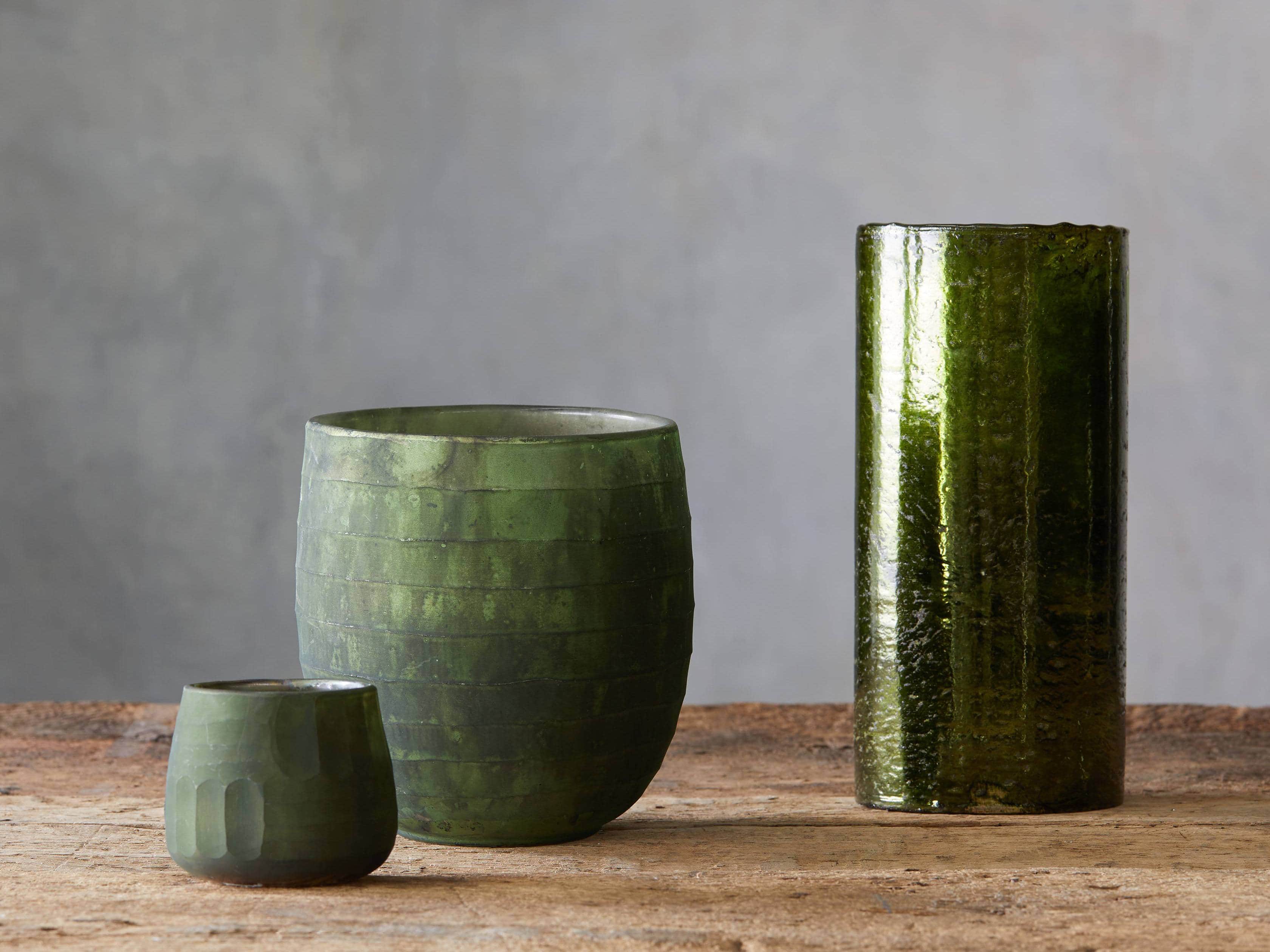 Verde Glass Tealight Holder