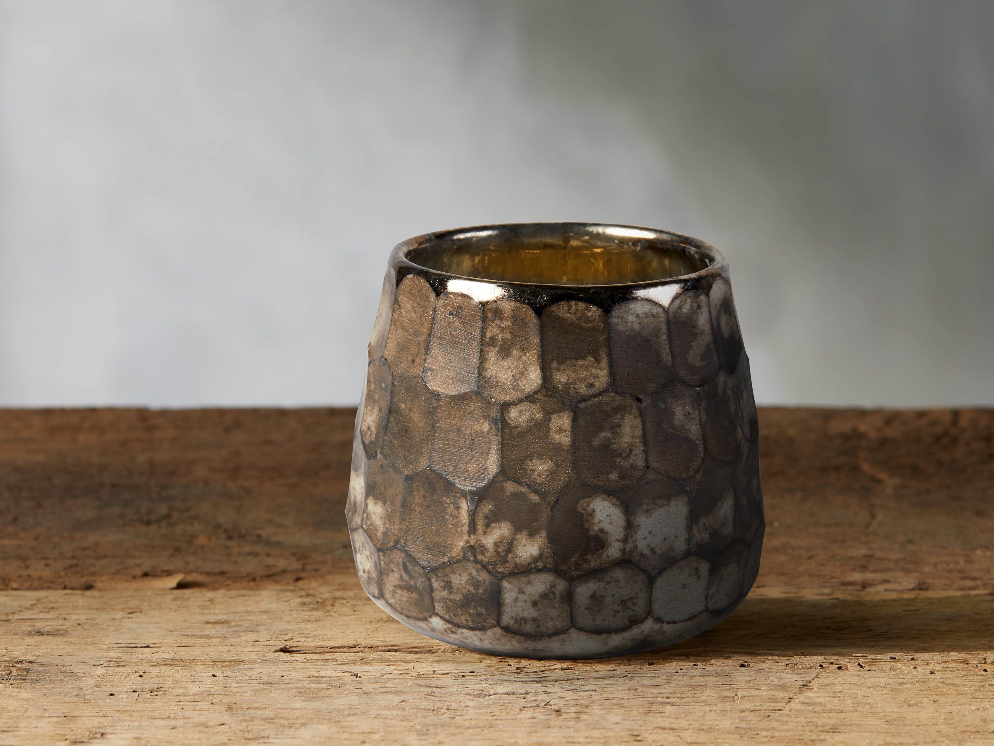 Freya Glass Votive Holder Arhaus