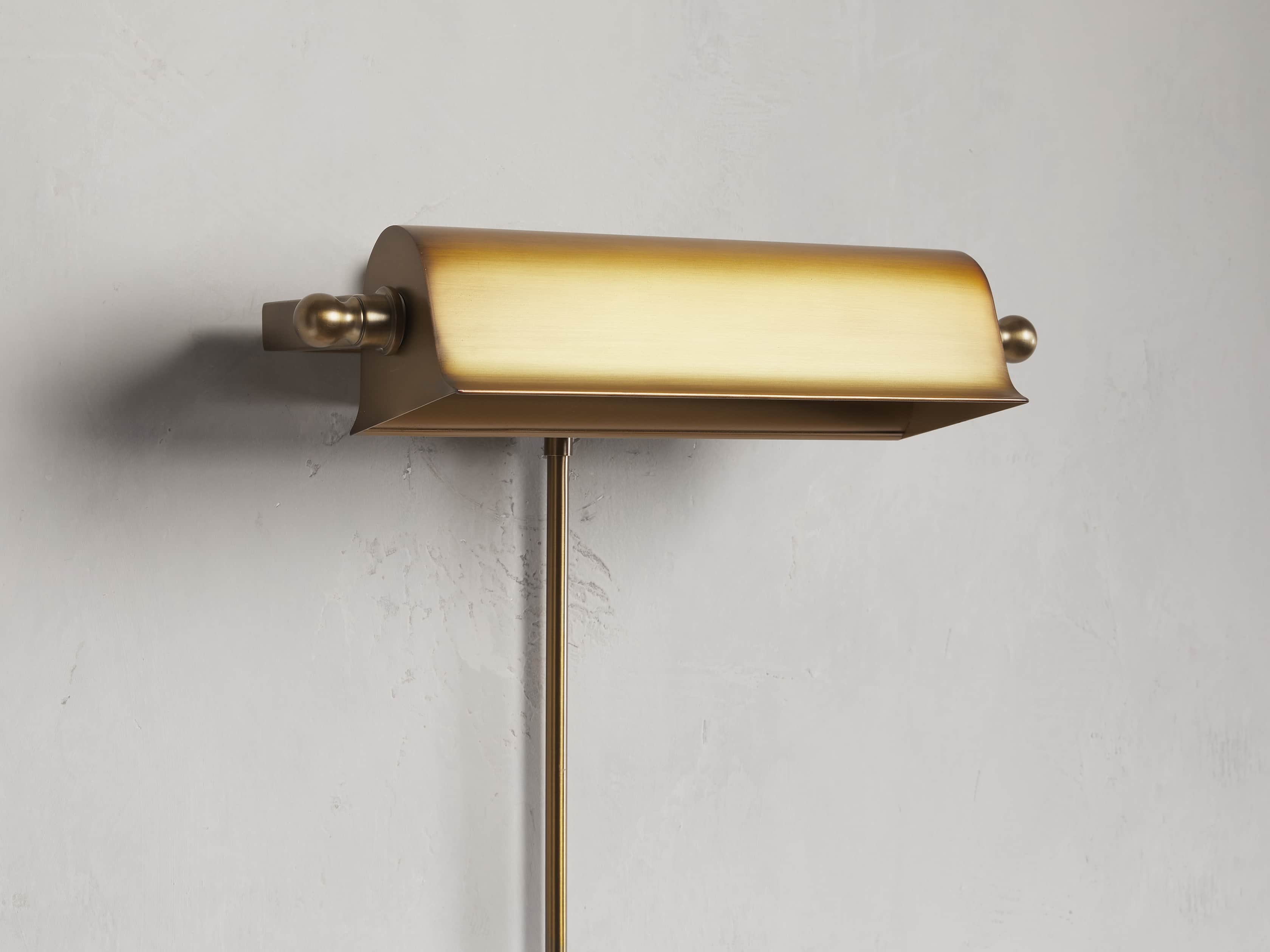 Tremont Brass Library Sconce, slide 2 of 8