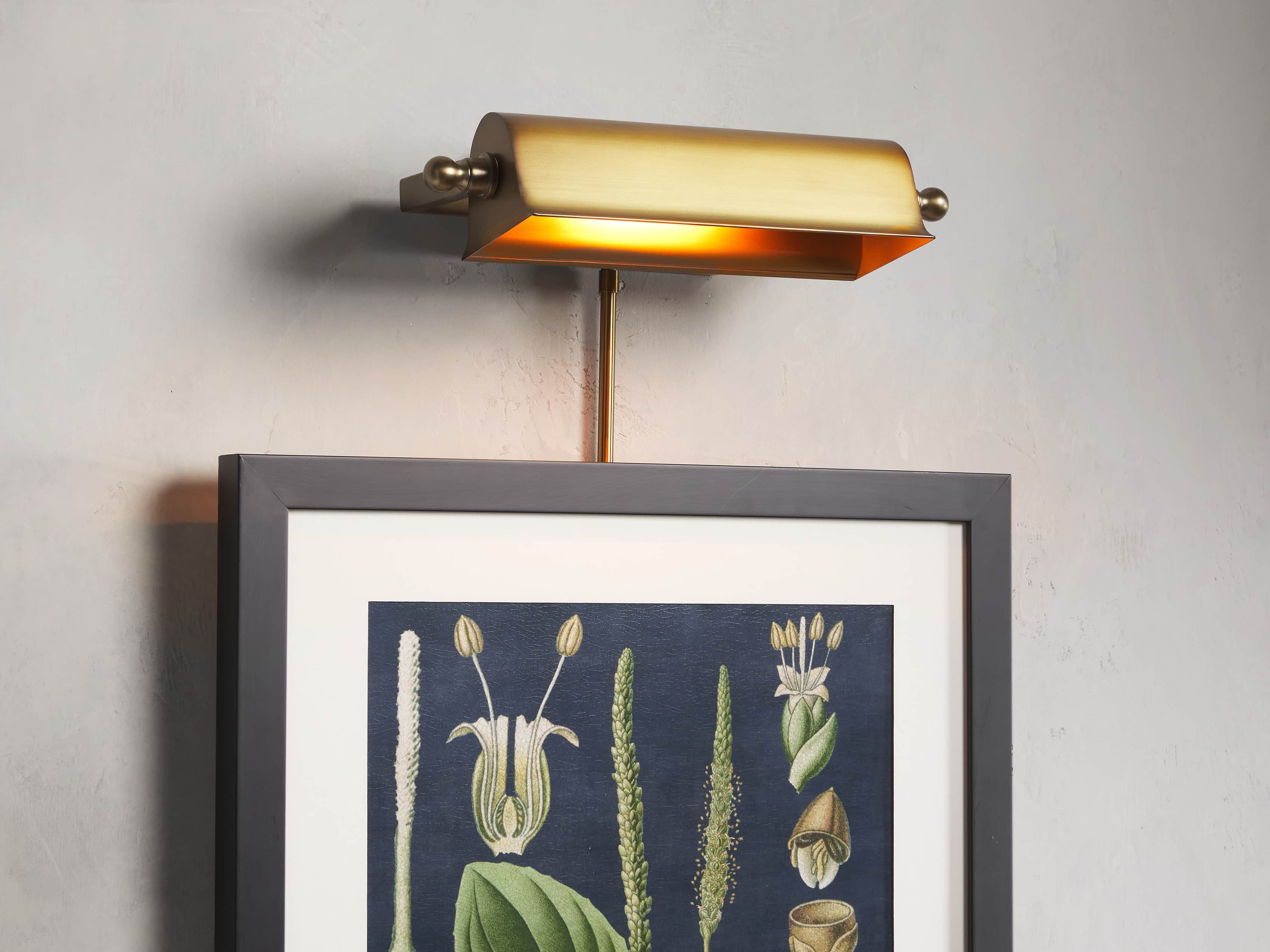 Tremont Brass Library Sconce, slide 3 of 8