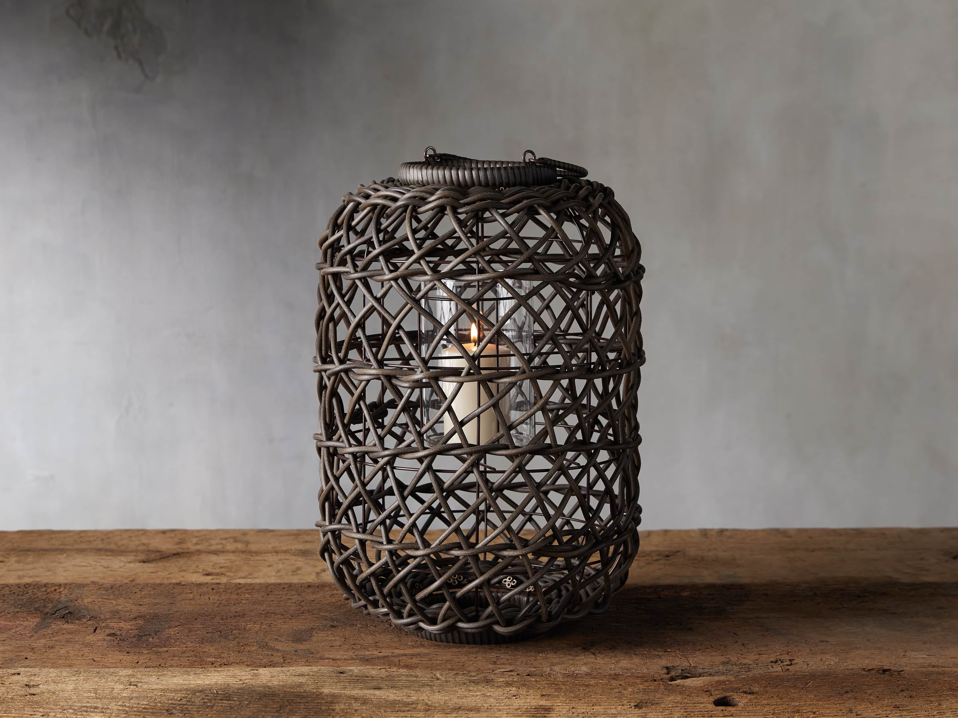 Wyatt Dry Bark Lantern