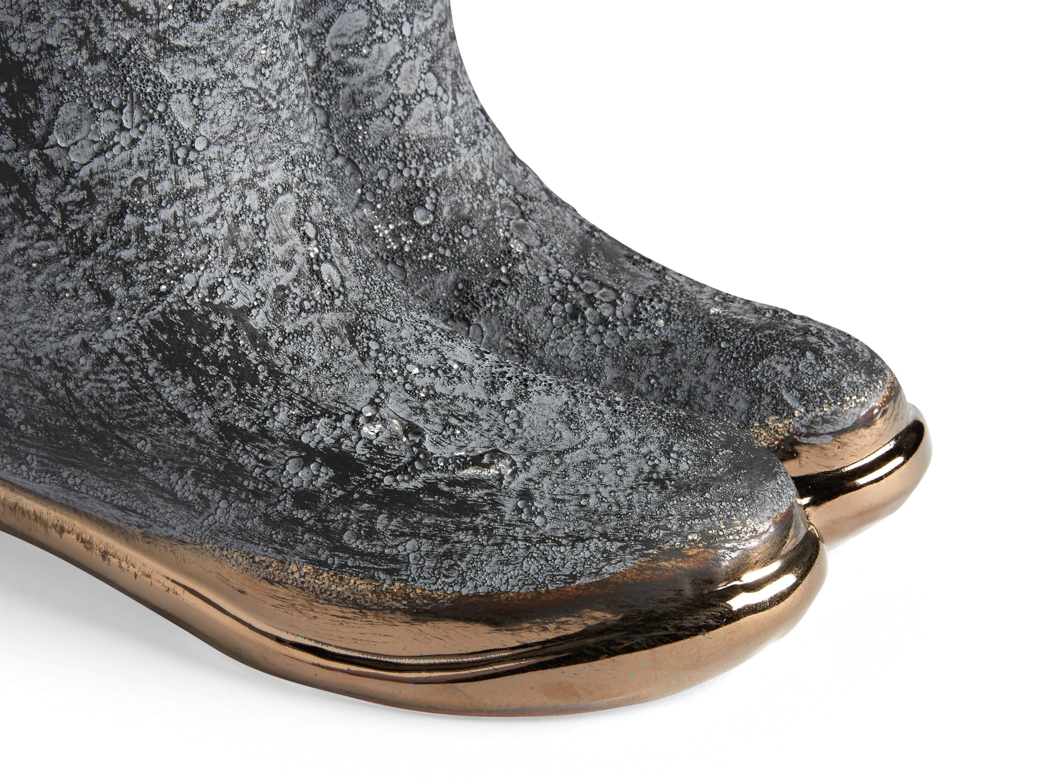 Grey Welly Vase