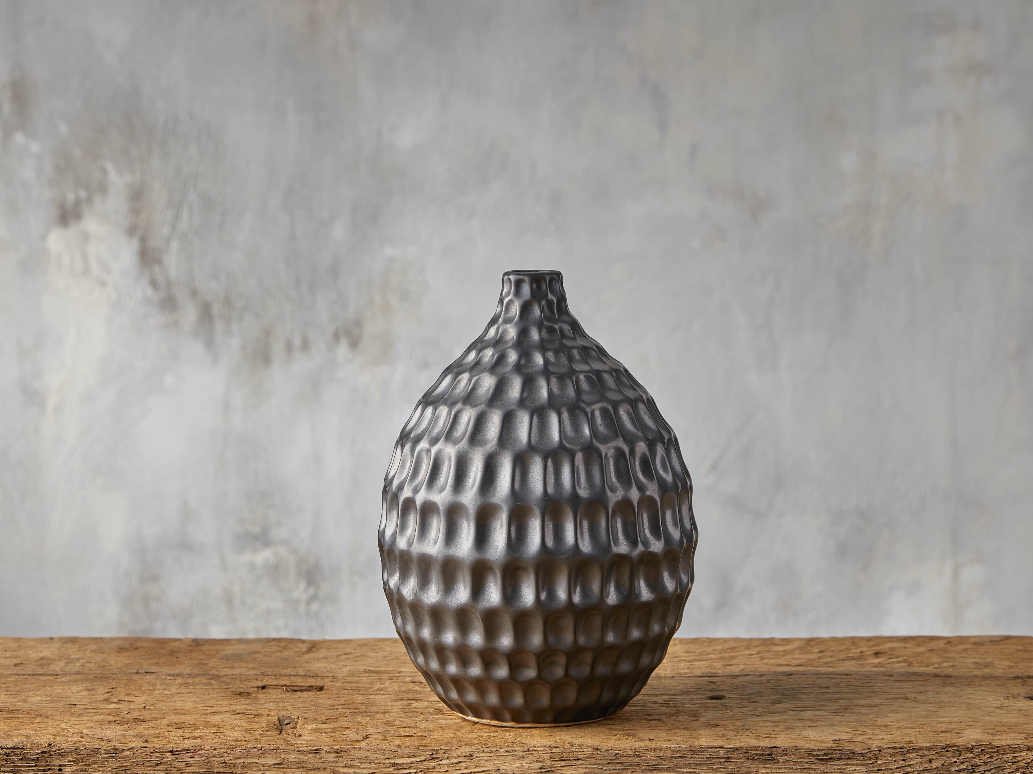 Eva Bud Vase in Black, slide 1 of 4
